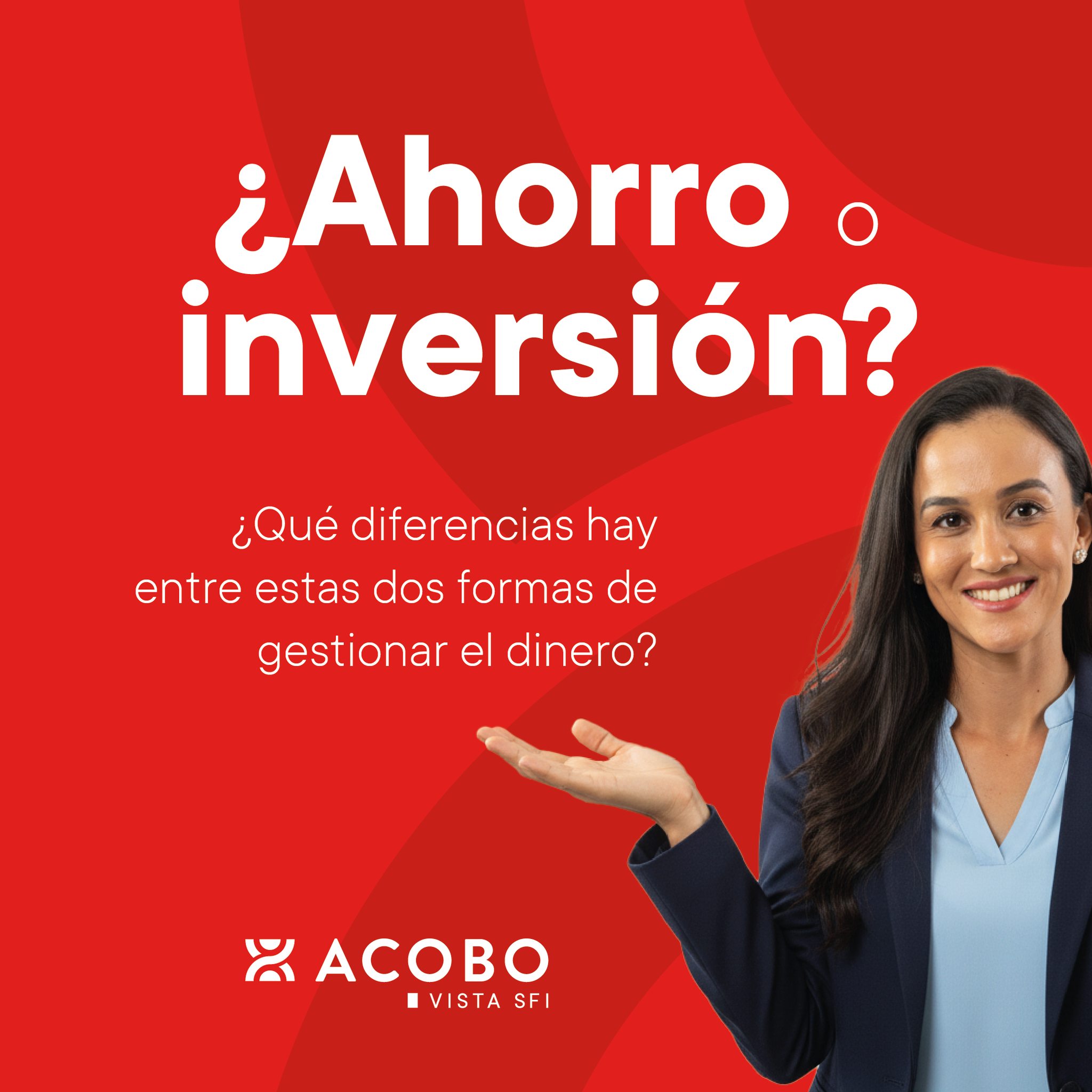 ¿Sabe cuál es la diferencia entre... - Grupo Financiero ACOBO | Facebook