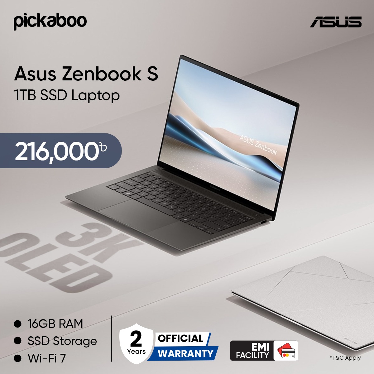 Meet the Asus Zenbook S 14 UX5406SA-PV160WS! ✓Stunning 3K OLED 