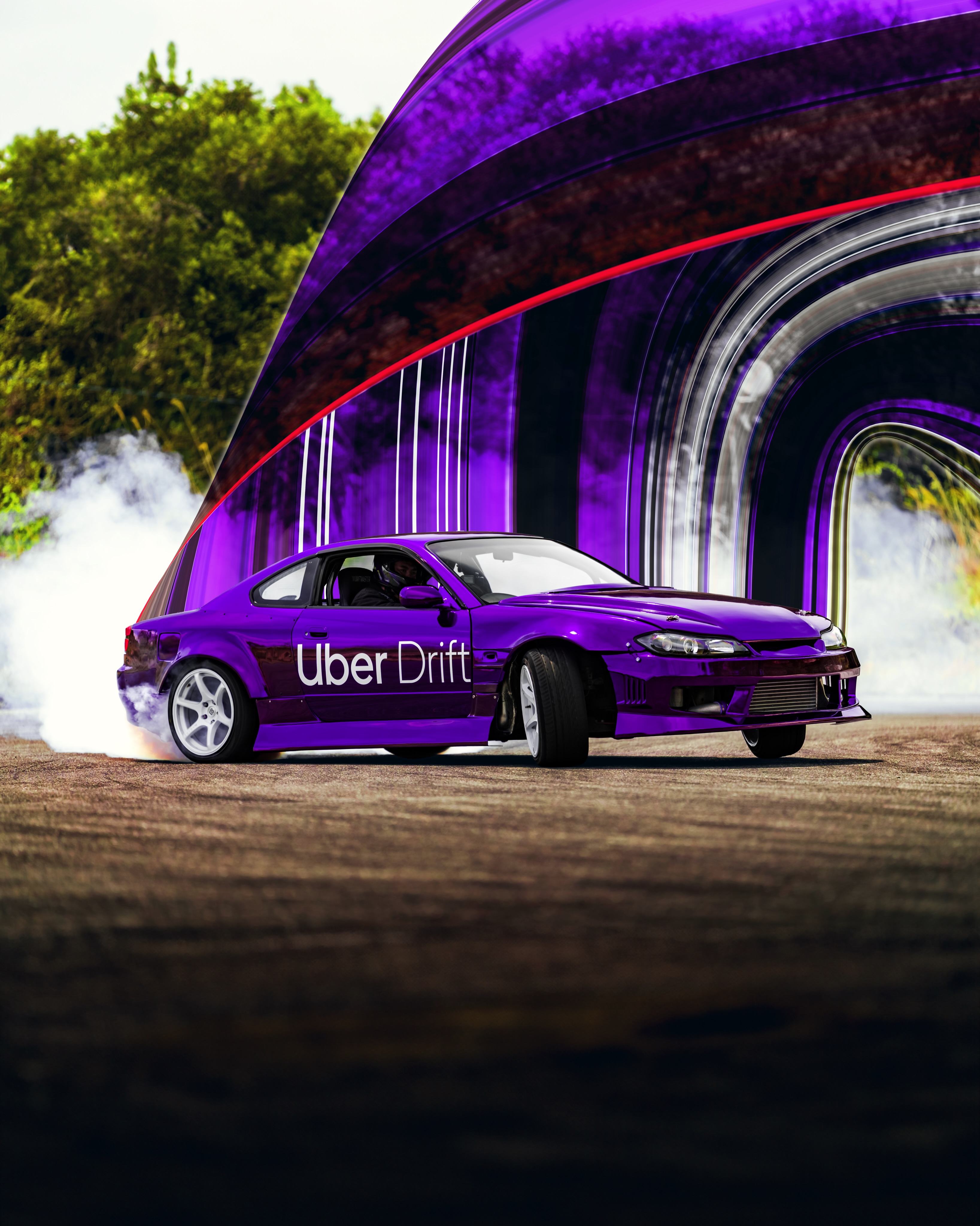 Pixel stretched in Edo Murasaki? Uber Drift ? Be on the lookout 