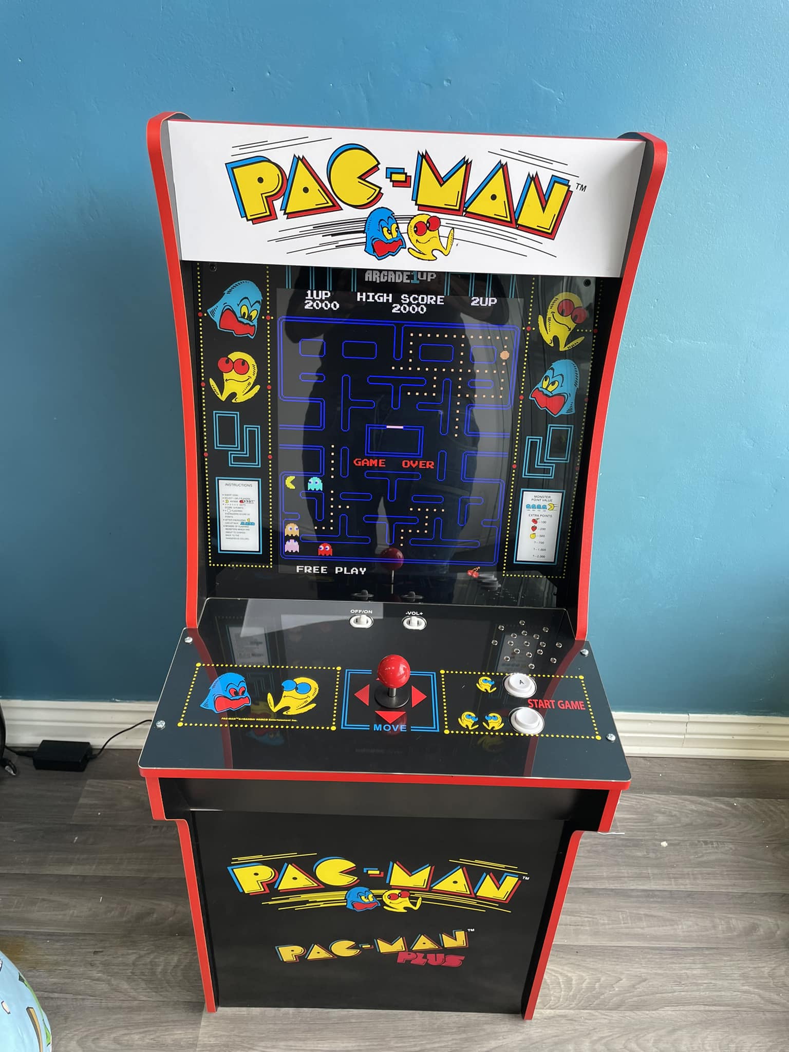 Pac-Mania 1987 arcade game review