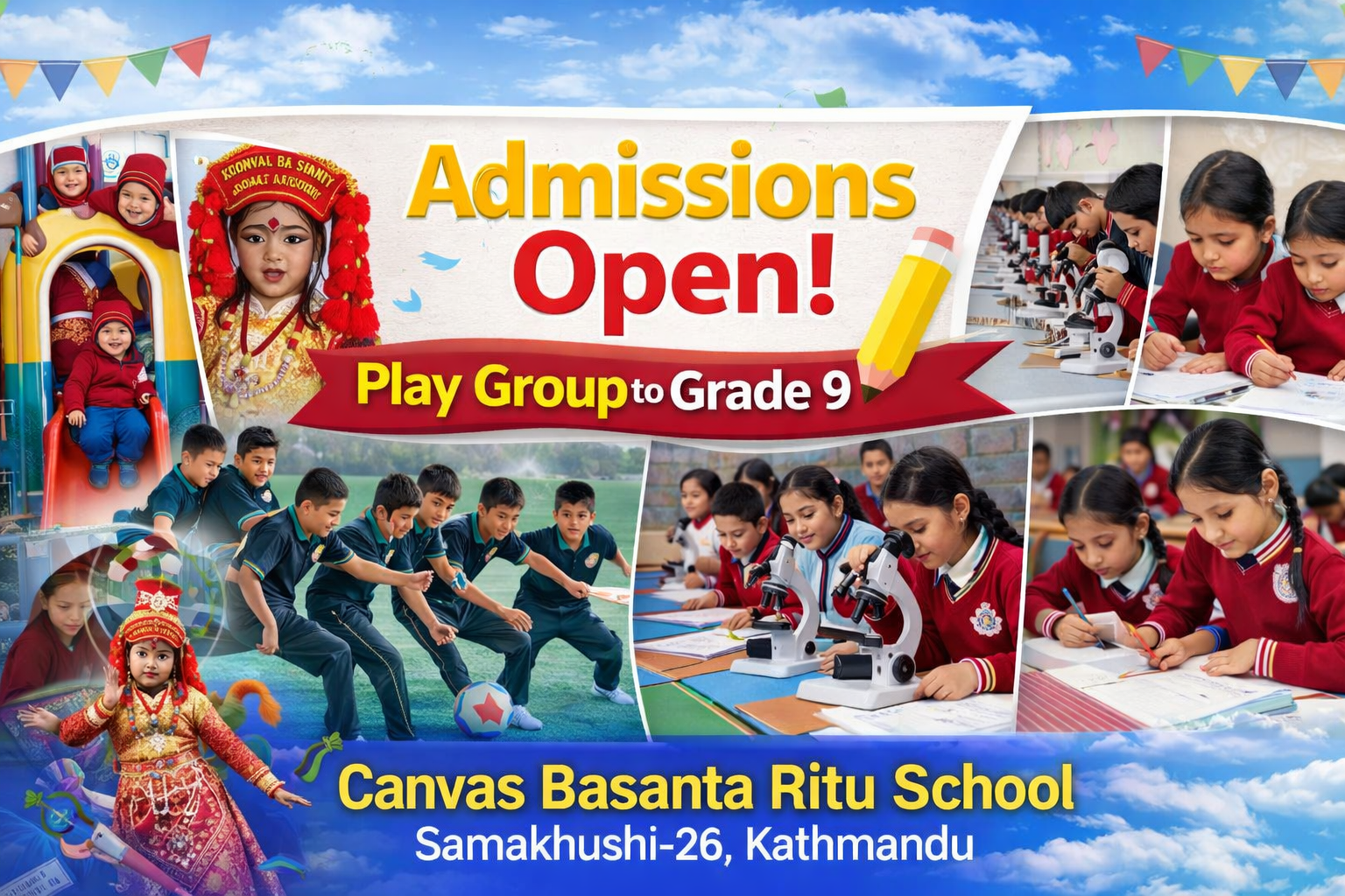 Canvas Basanta Ritu School... - Canvas Basanta Ritu School