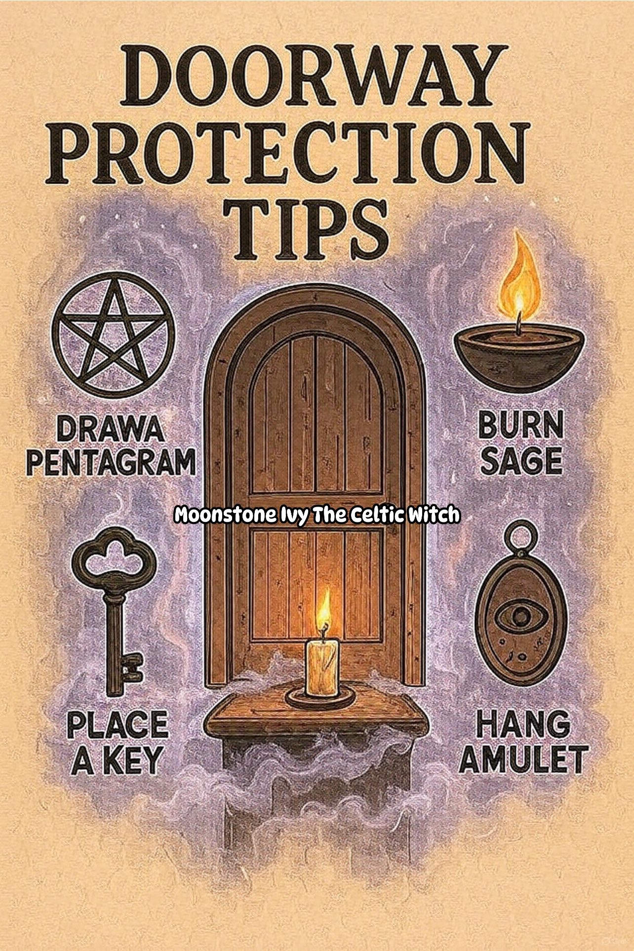 The Celtic - Tips for protecting your doorway ️ Sweep Away Old Energy ...