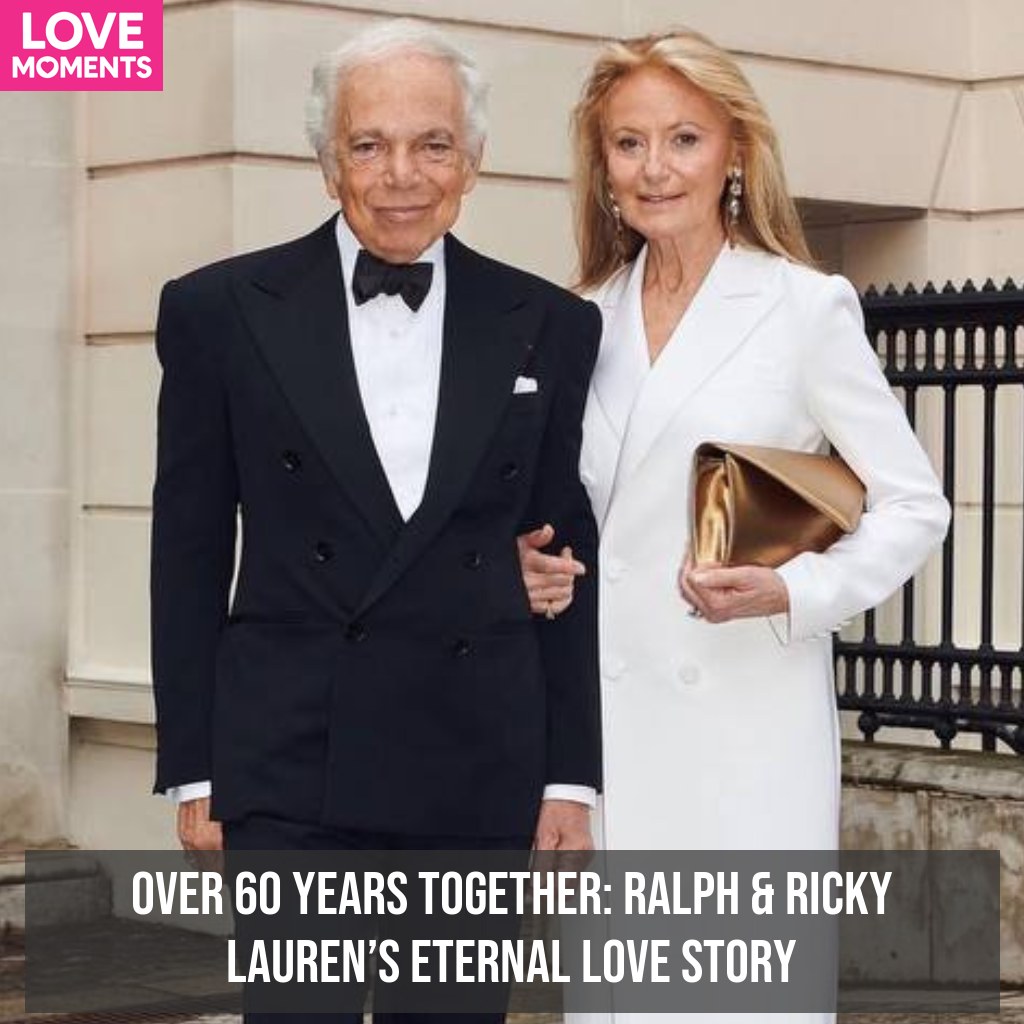 Fabiosa - Ralph Lauren married Ricky after just six months—and 61 years ...