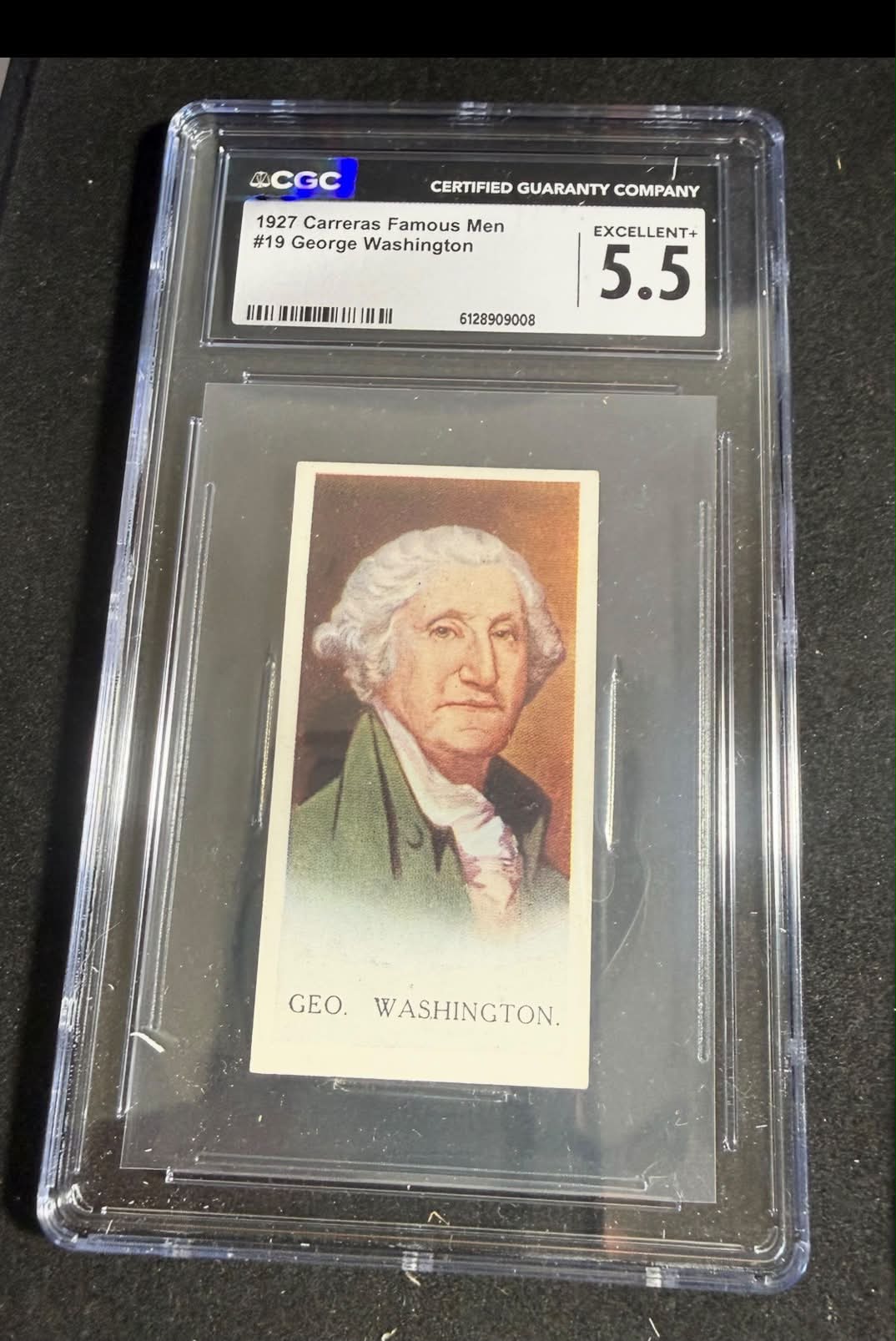 ジョージ ワシントンのサイン George Washington signed letter, 1776