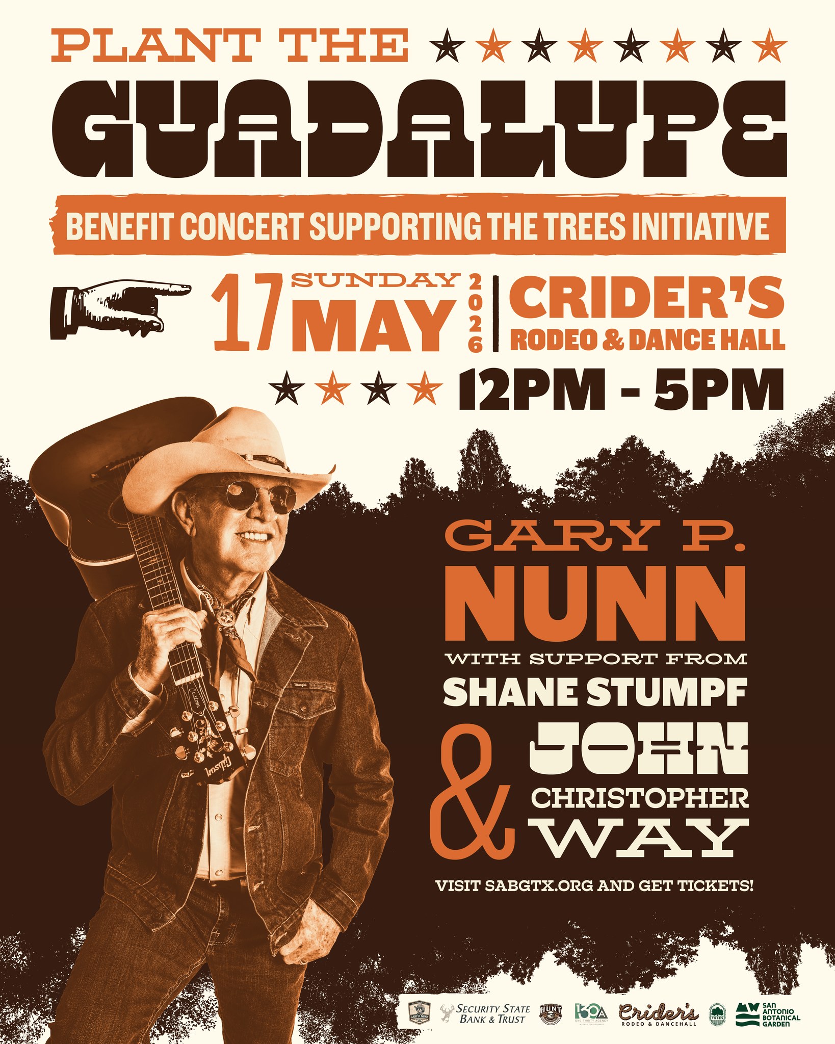 Tickets are now on sale for Plant the Guadalupe: a one-time-only 