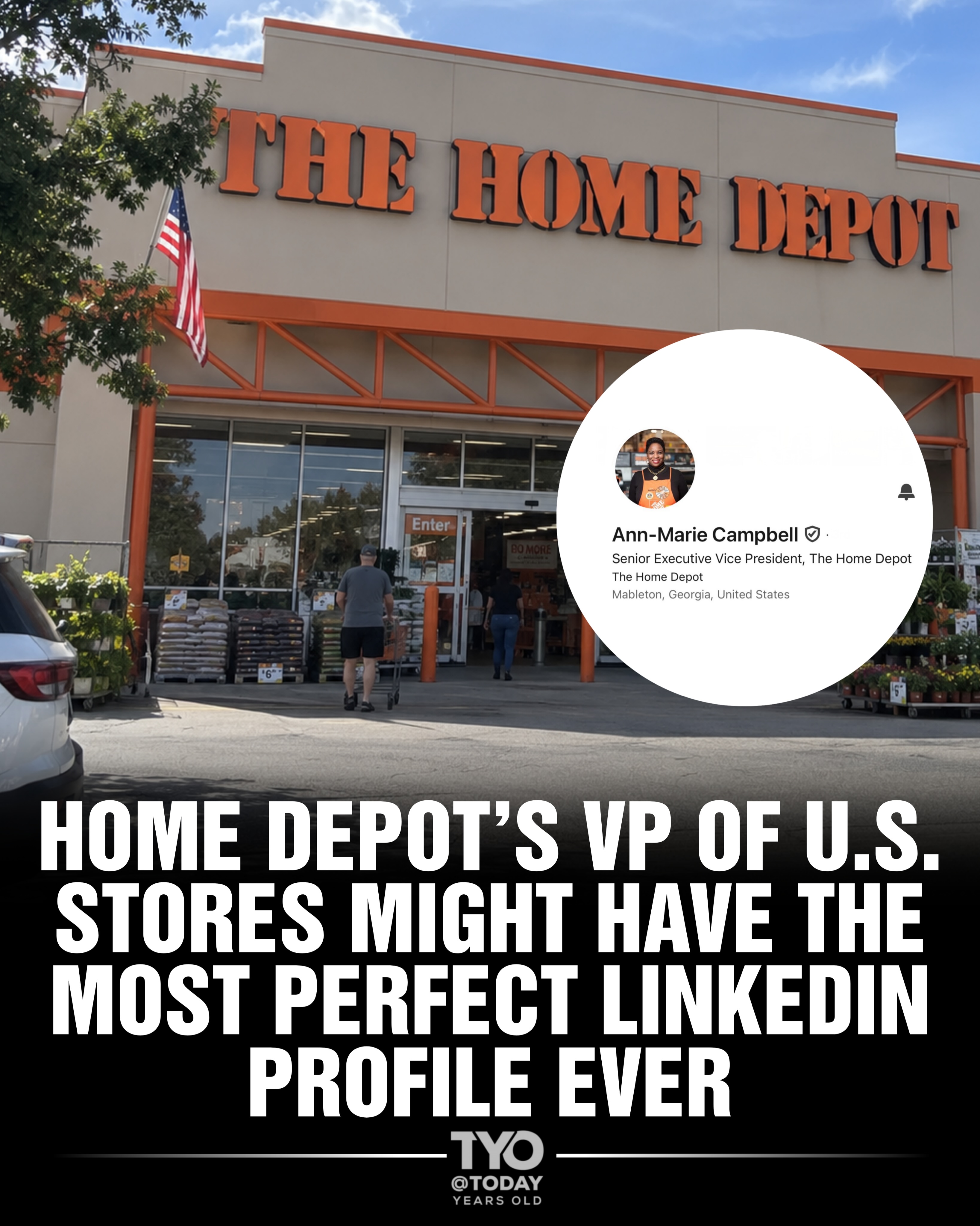 Ann-Marie Campbell 41 year Home Depot career on LinkedIn