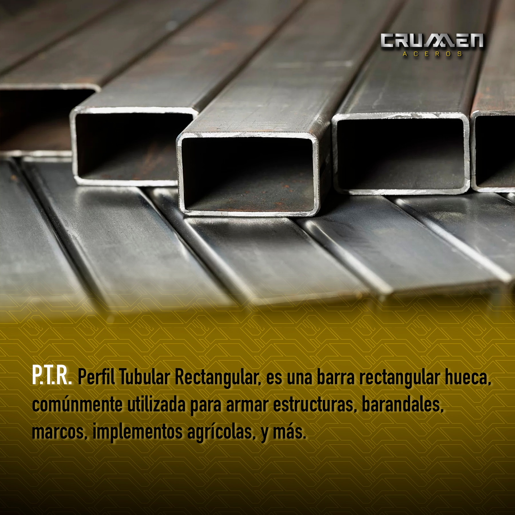 Aceros Crumen - 🔩 PTR para cada proyecto, en el calibre... | Facebook