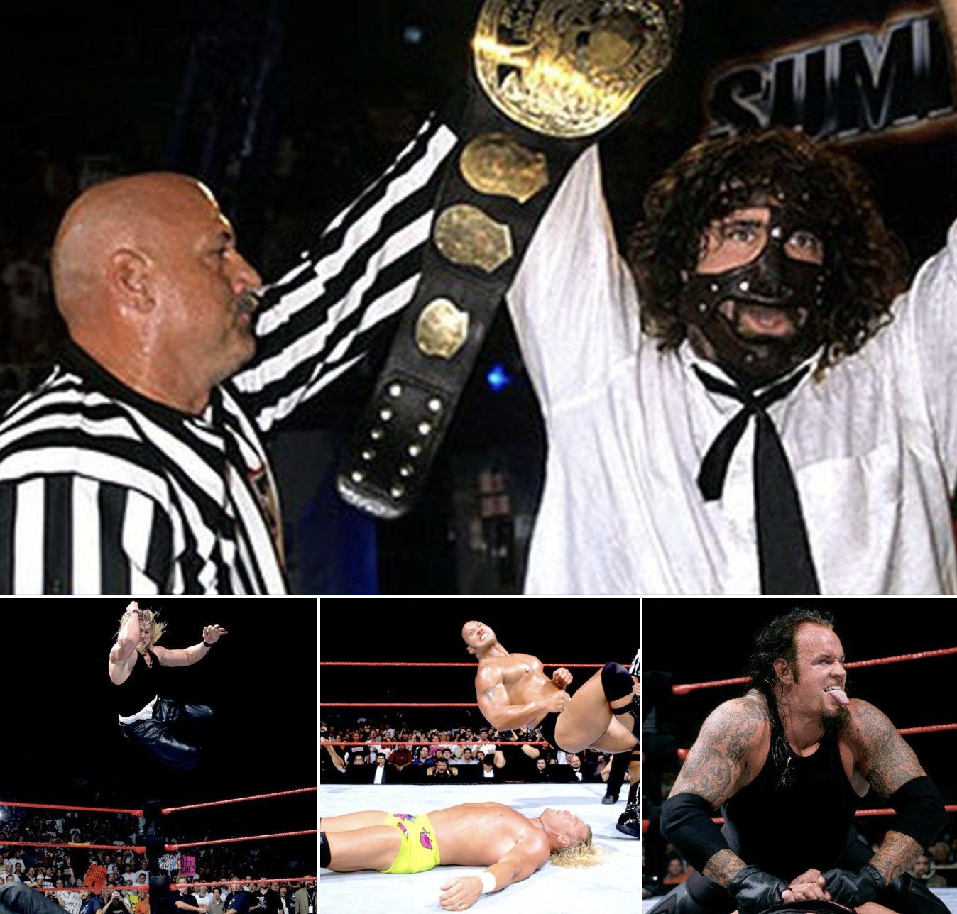 26 years ago today, Mankind defeated Stone Cold and Triple H in a