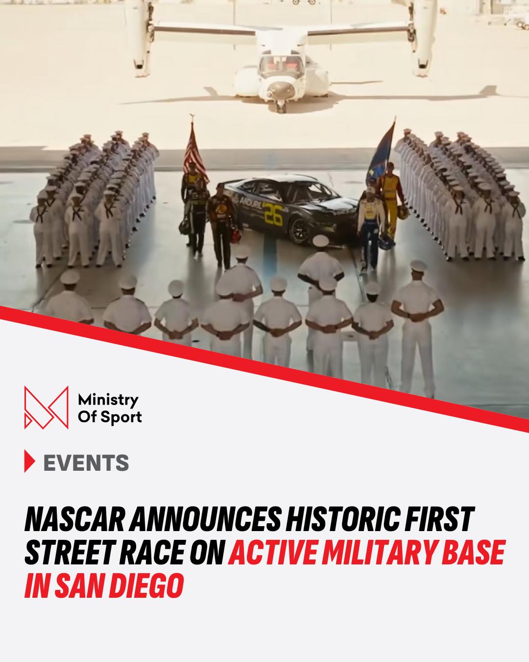Ministry - NASCAR is taking a bold turn in 2026 swapping its Chicago ...