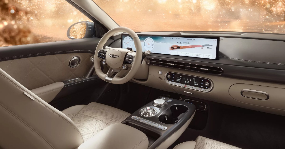 Genesis - The innovative 2026 #Genesis #GV60 transforms every ride into ...