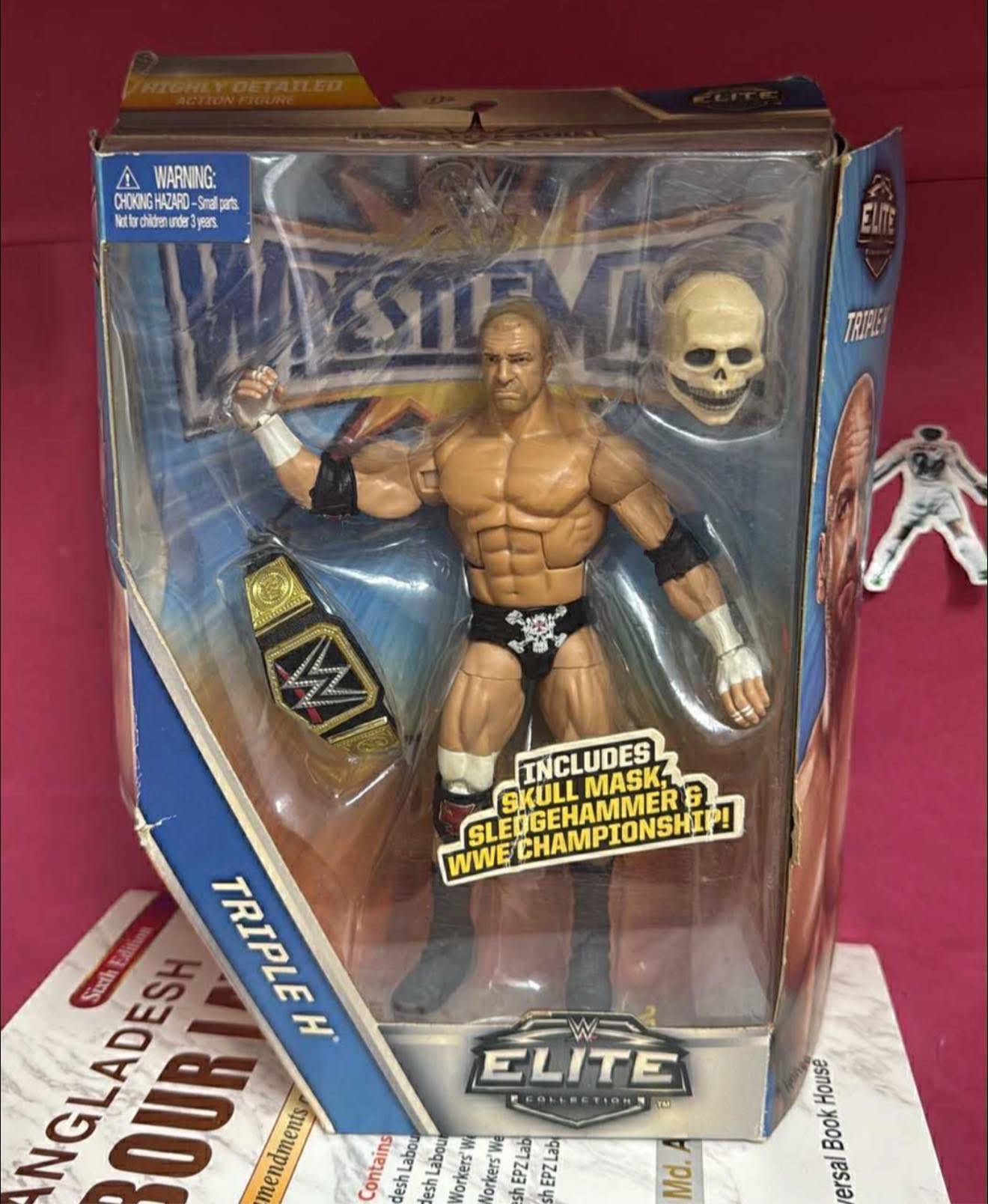 フィギュア WWE マテル ヴィンス マクマホン トリプルH ステフ