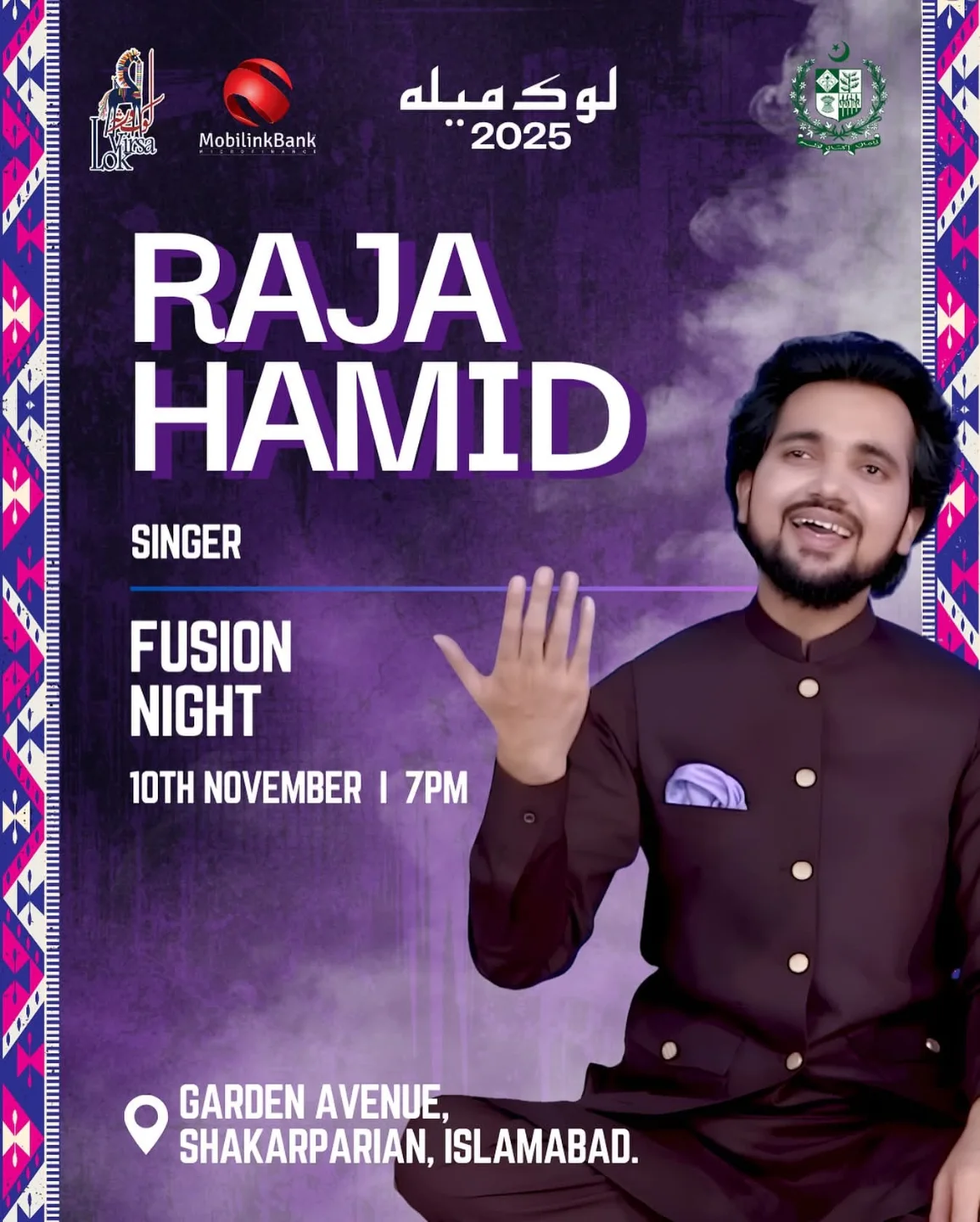 Raja - 🎶 Raja Hamid Ali – Live at Fusion Night! Get ready for an ...