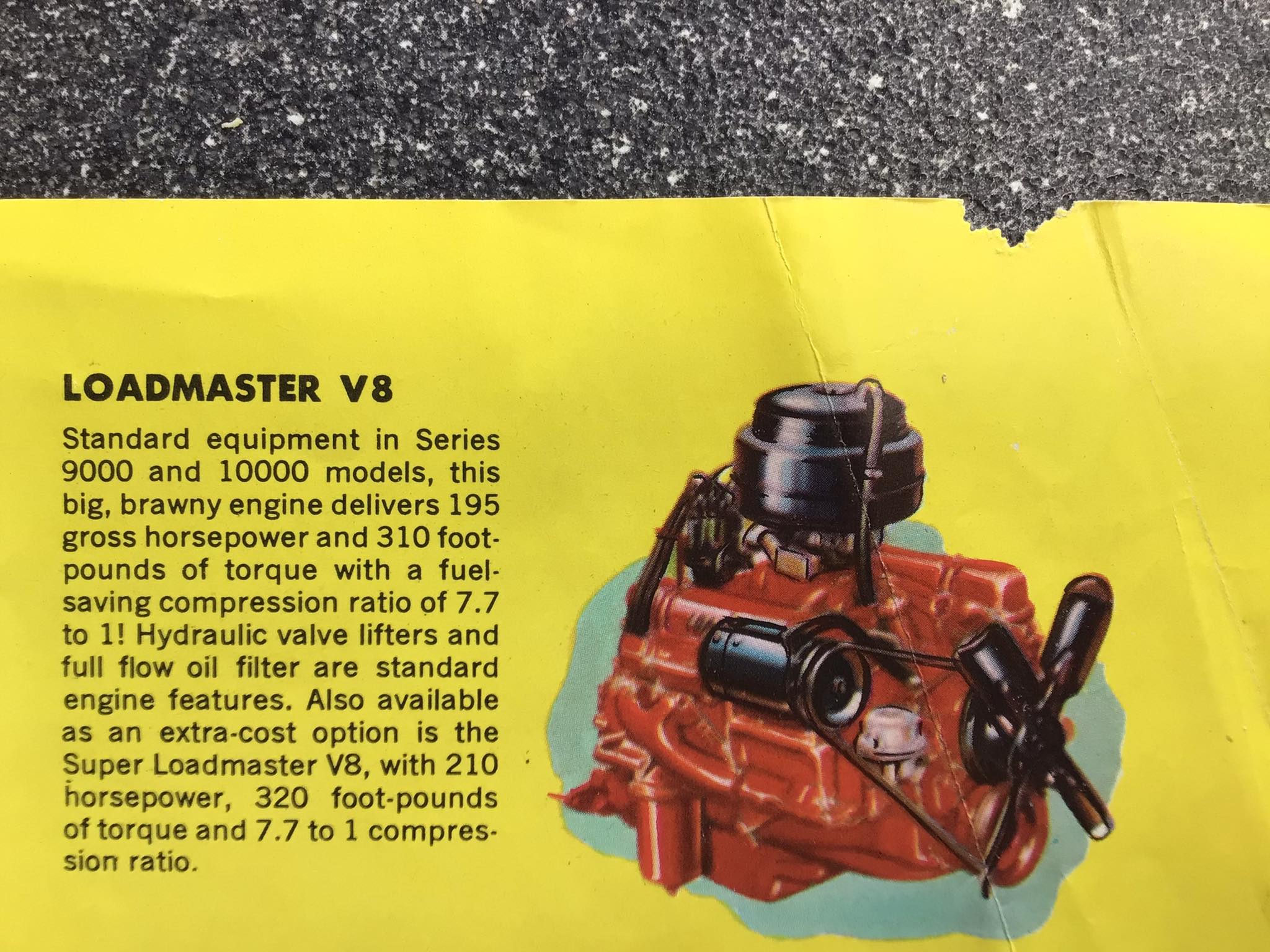 International Loadstar 1700 being loaded with snow, 1975 winter, Quebec ...
