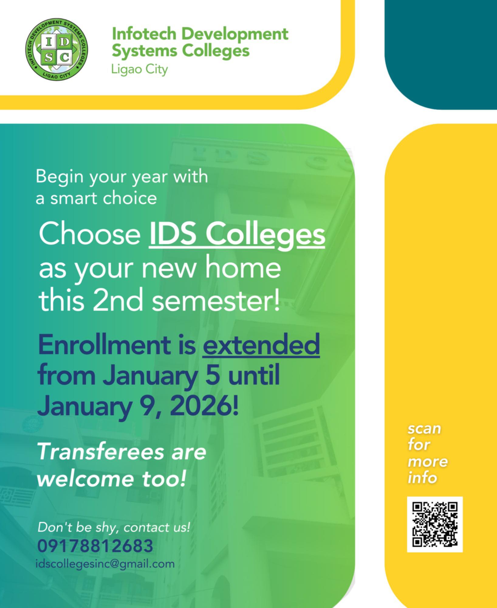 IDS Colleges, Inc. | Ligao
