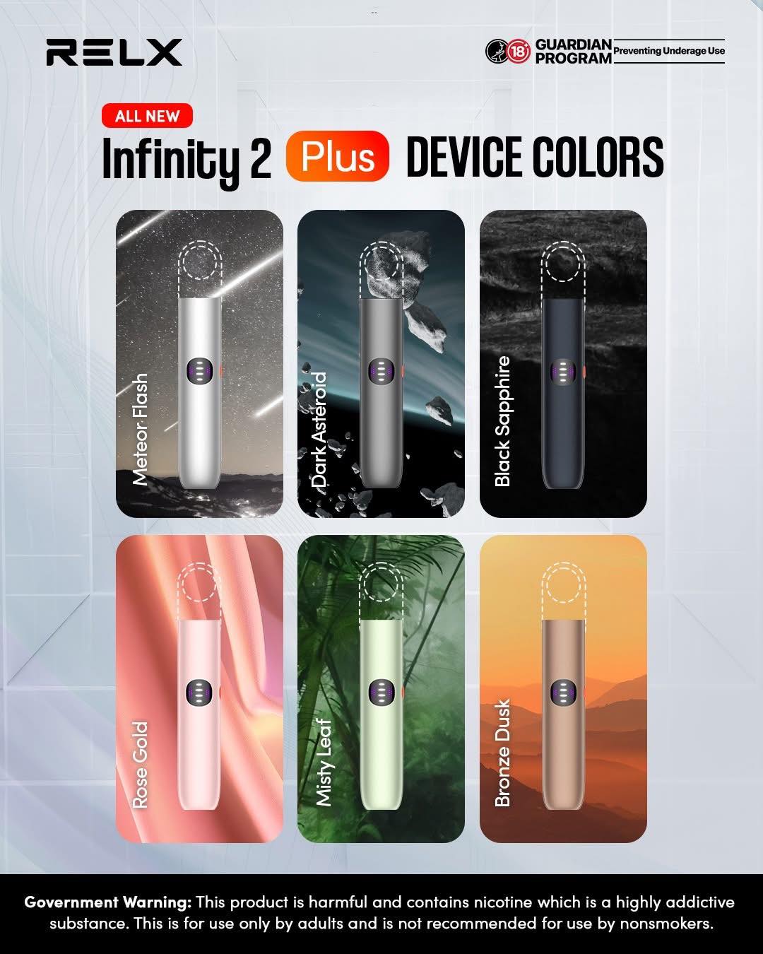 Relx Consunji - RELX Infinity 2 Plus comes in six sleek colors to match ...