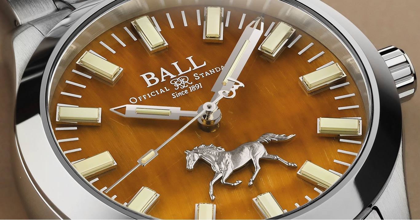 Gallop into legacy. Endure with time. www.ballwatch.com/NM9016C 