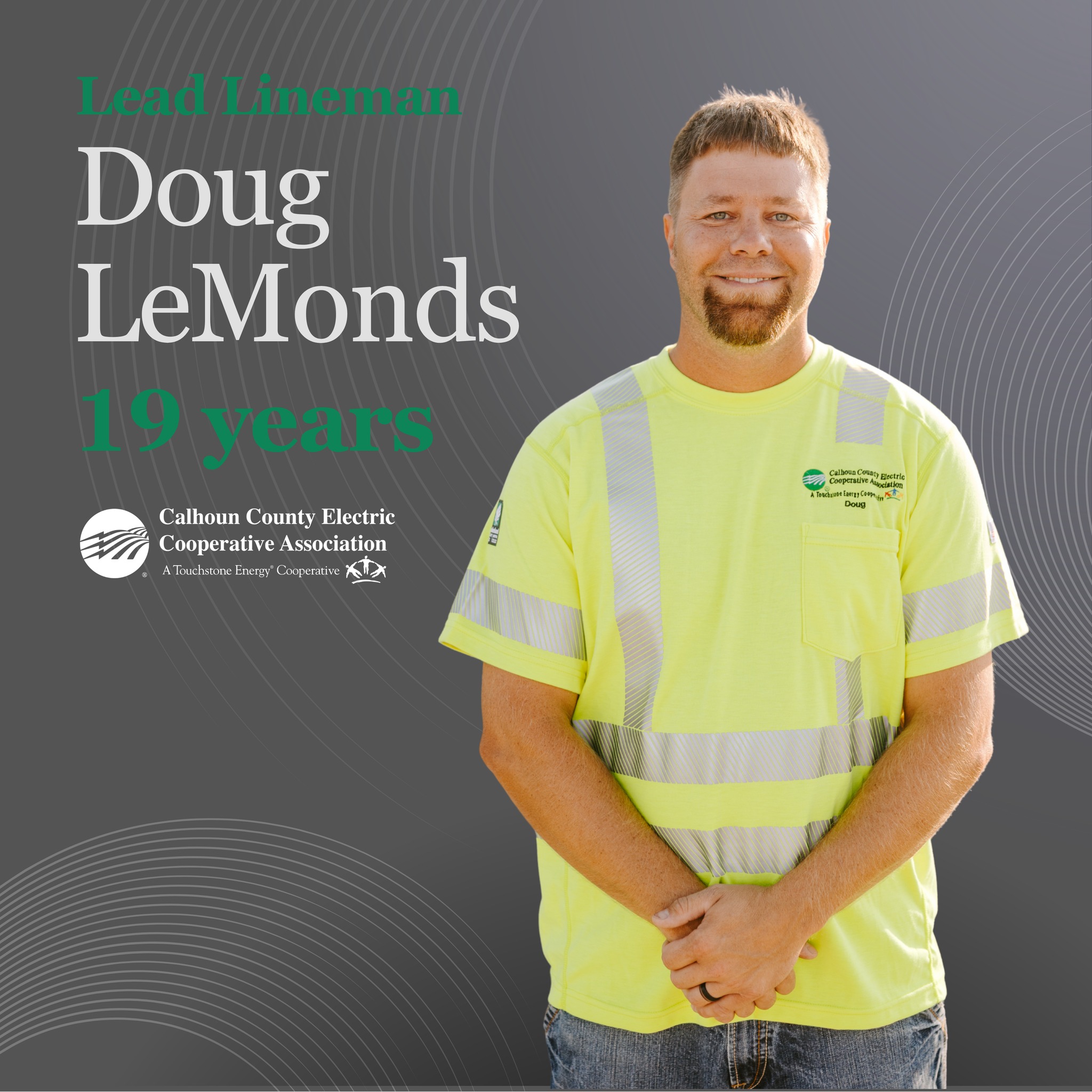 Calhoun - Congratulations to Lead Lineman Doug LeMonds on 19 years of ...