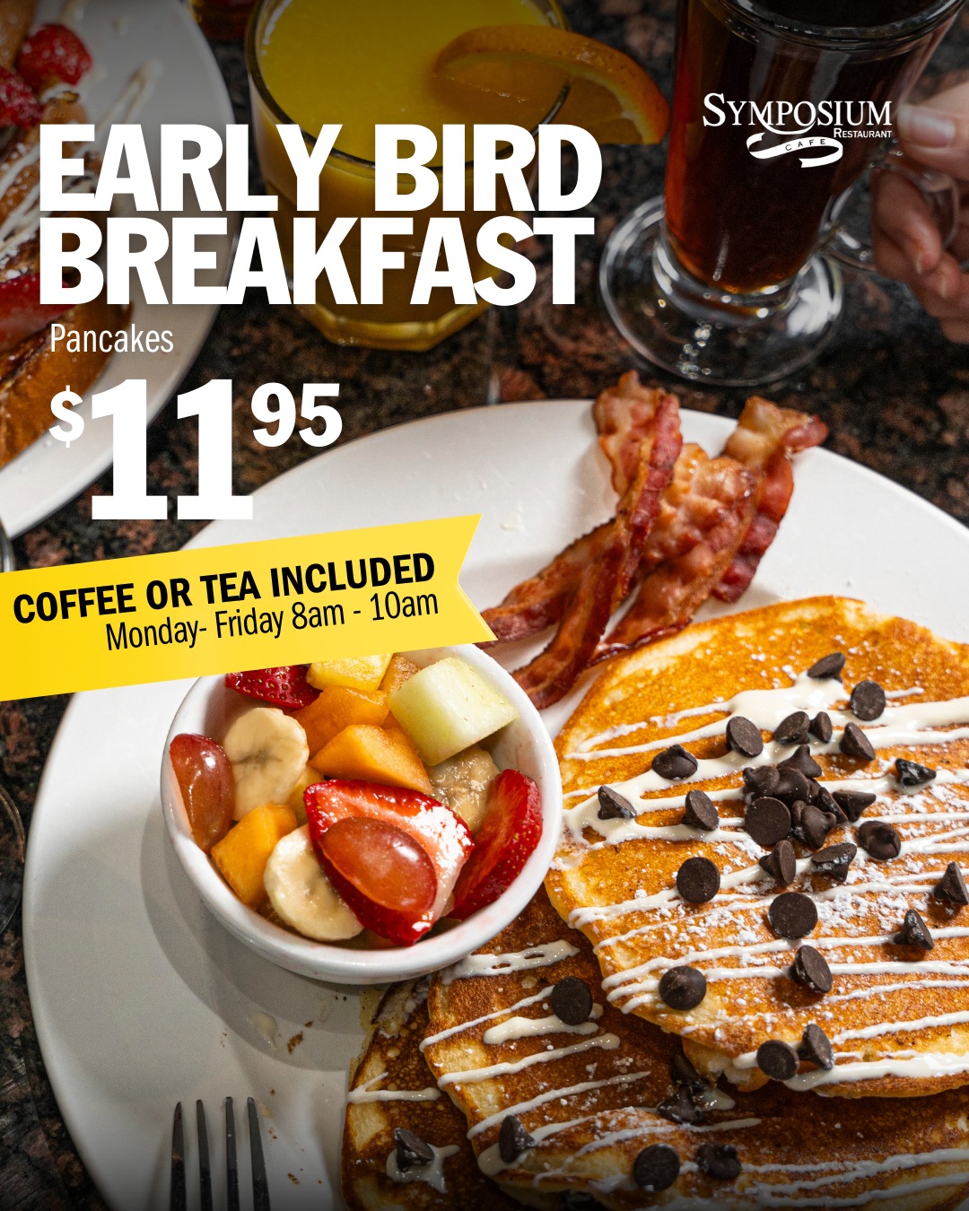 🌅 Early risers can... - Symposium Cafe Restaurant Brantford | Facebook