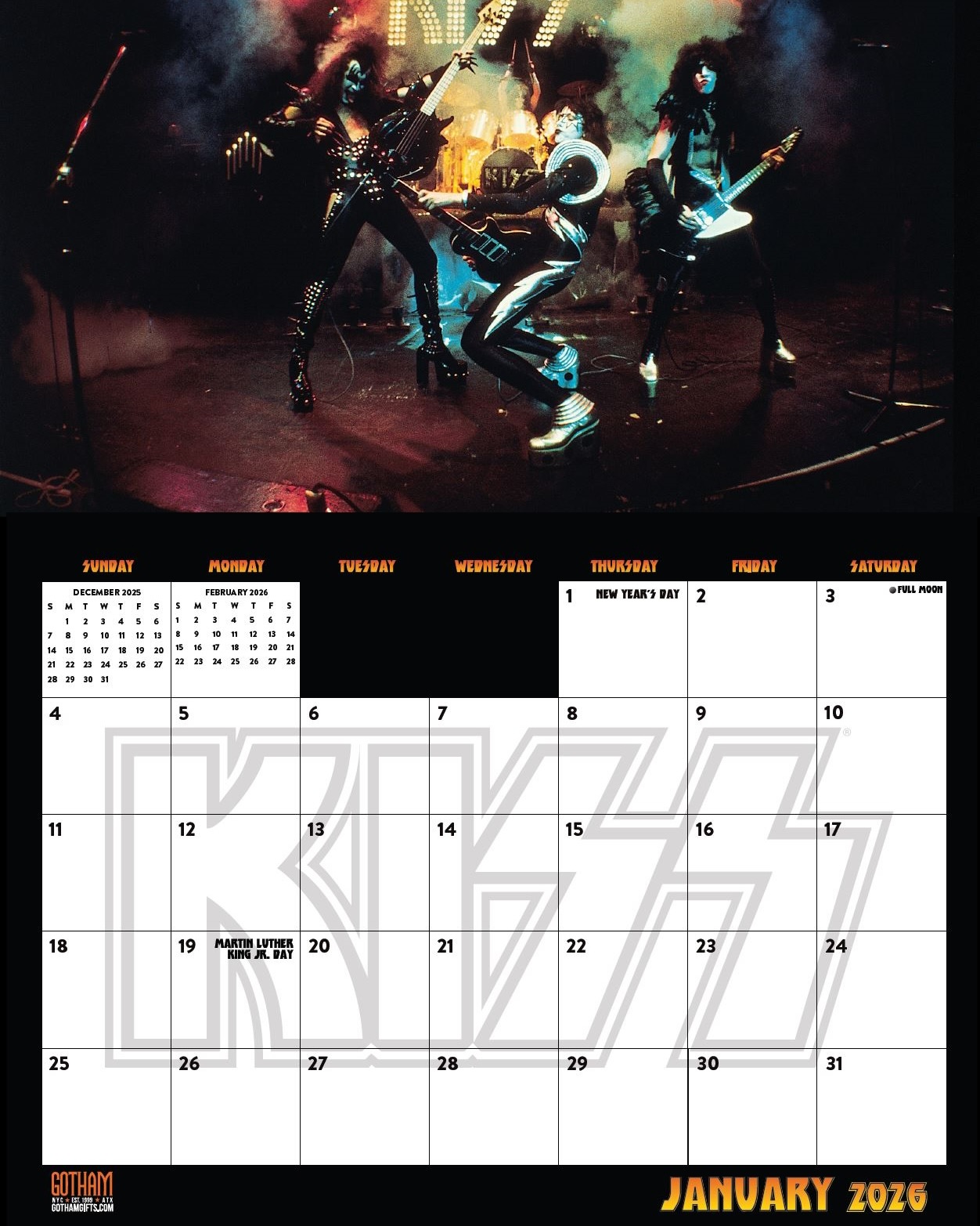 Start off the new year in pure rock fashion! 🤘 The official 2026