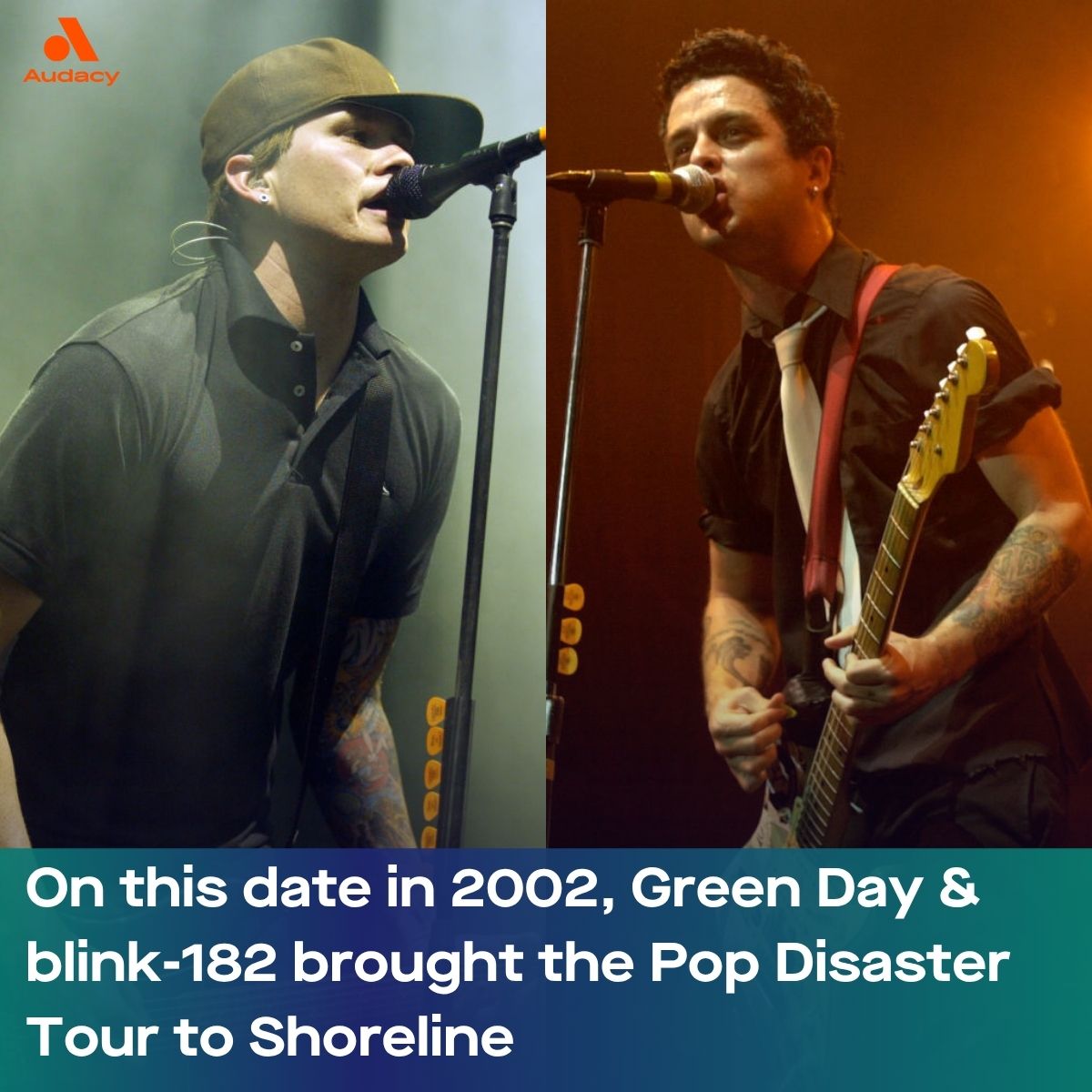 Back on April 27, 2002 the Pop Disaster Tour came to Mountain View