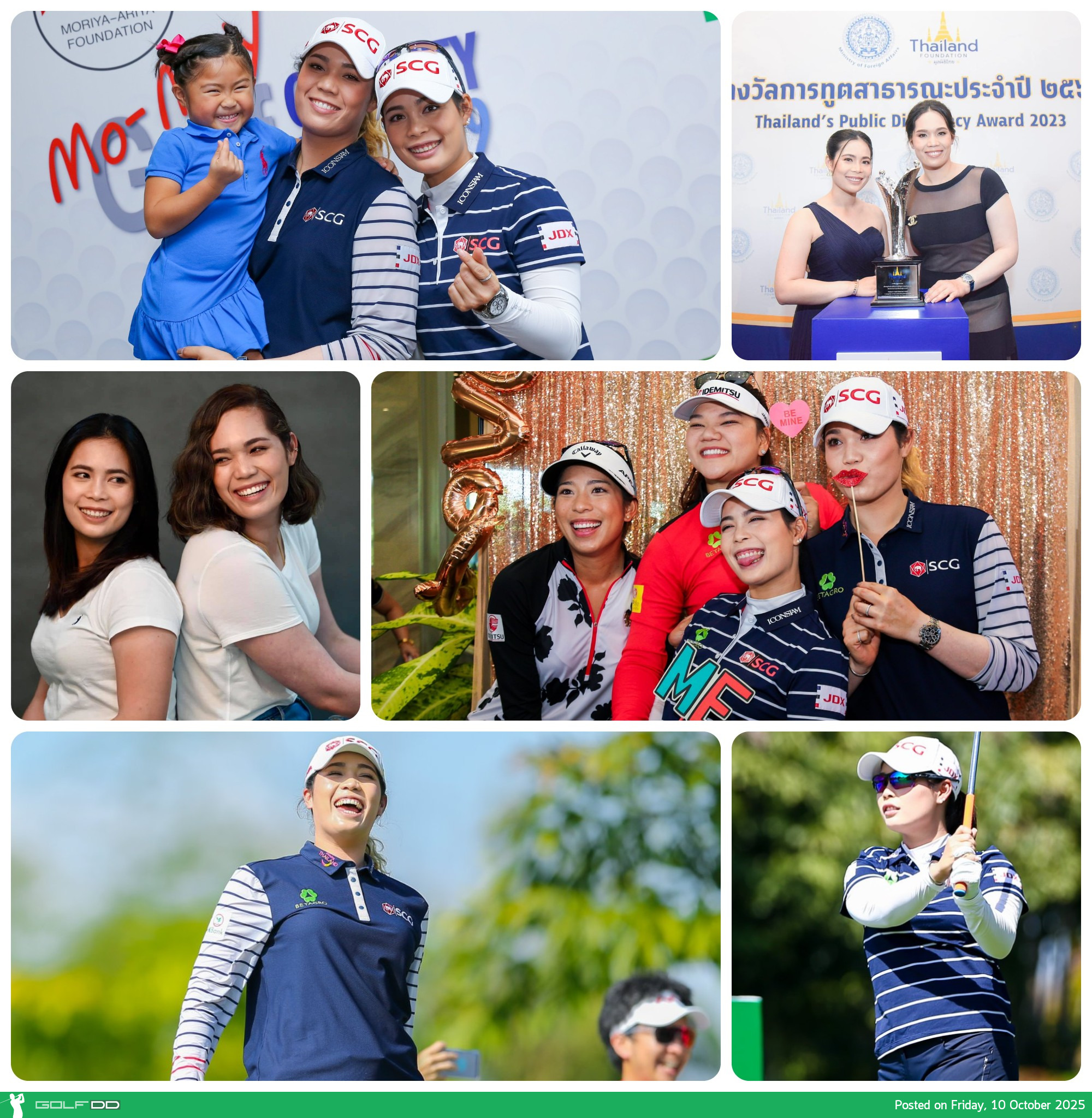 Golfdd.COM - ⛳️ “โมรียา–เอรียา” ปลื้ม! เข้าชิงรางวัลใหญ่ Dow Impact ...
