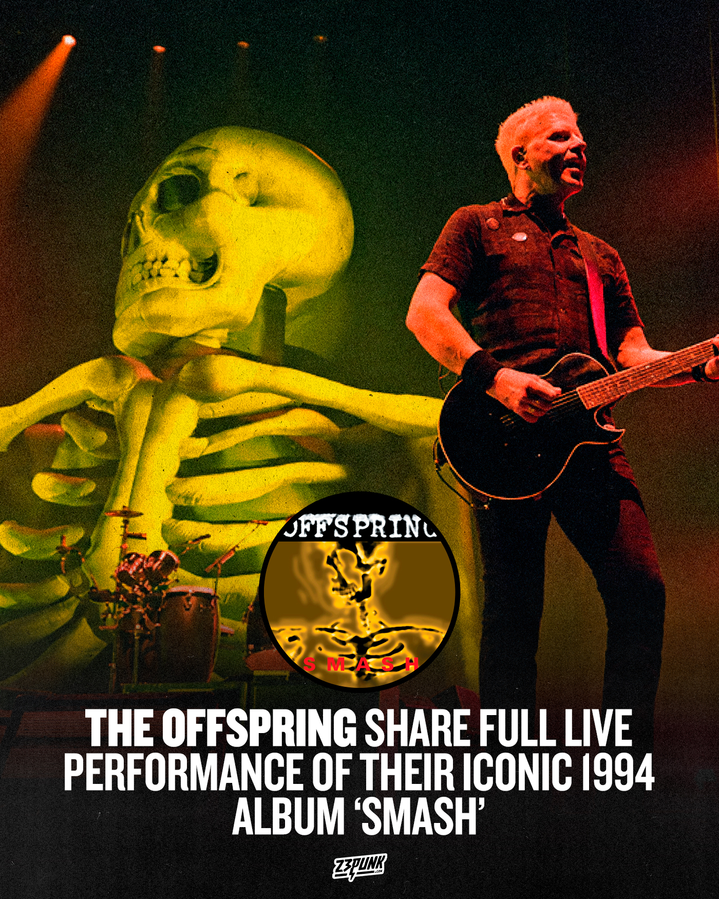 The Offspring have released a full live video of the band