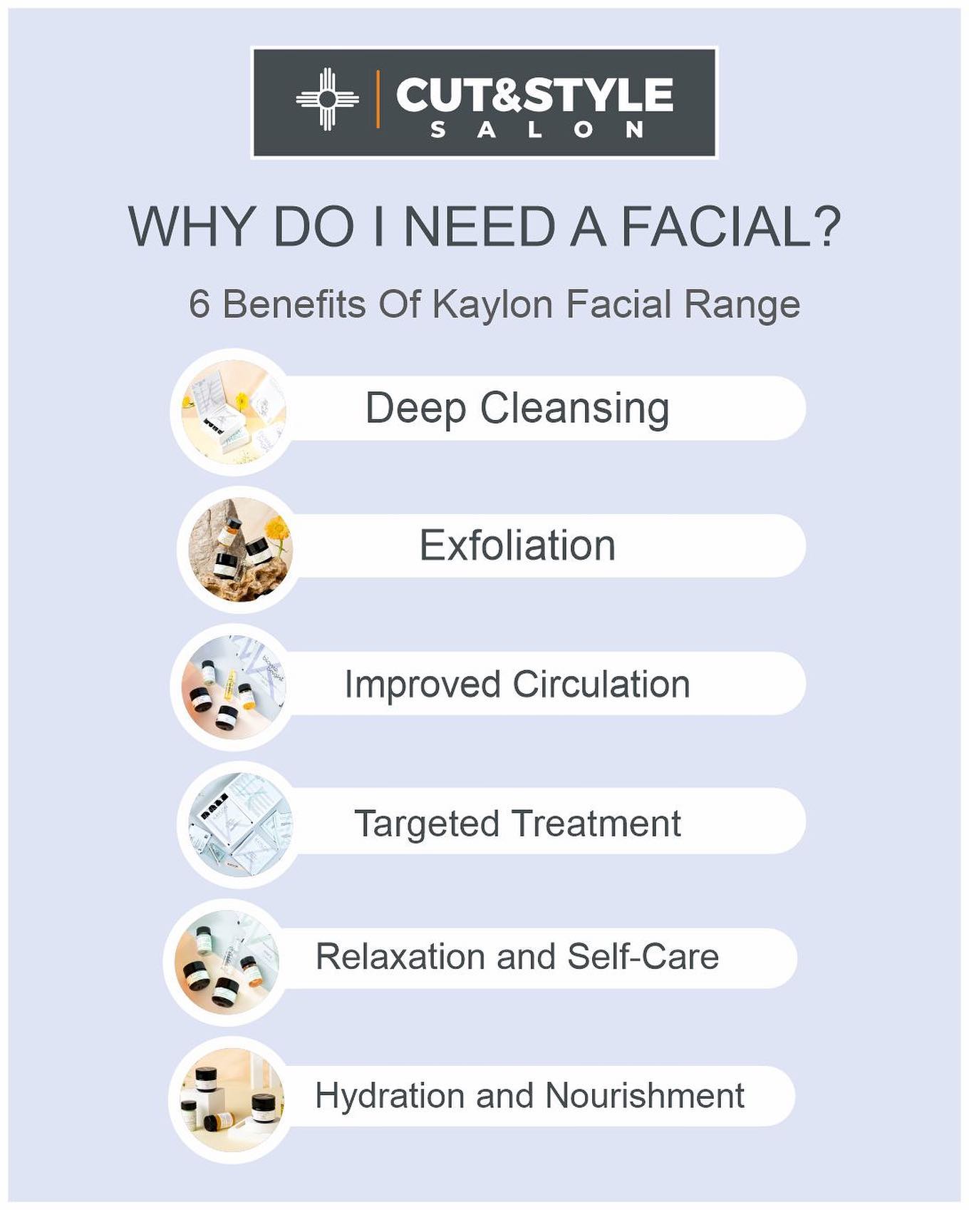 6 Benefits of Kaylon Facial... - Cut&Style Salon Janakpuri | Facebook