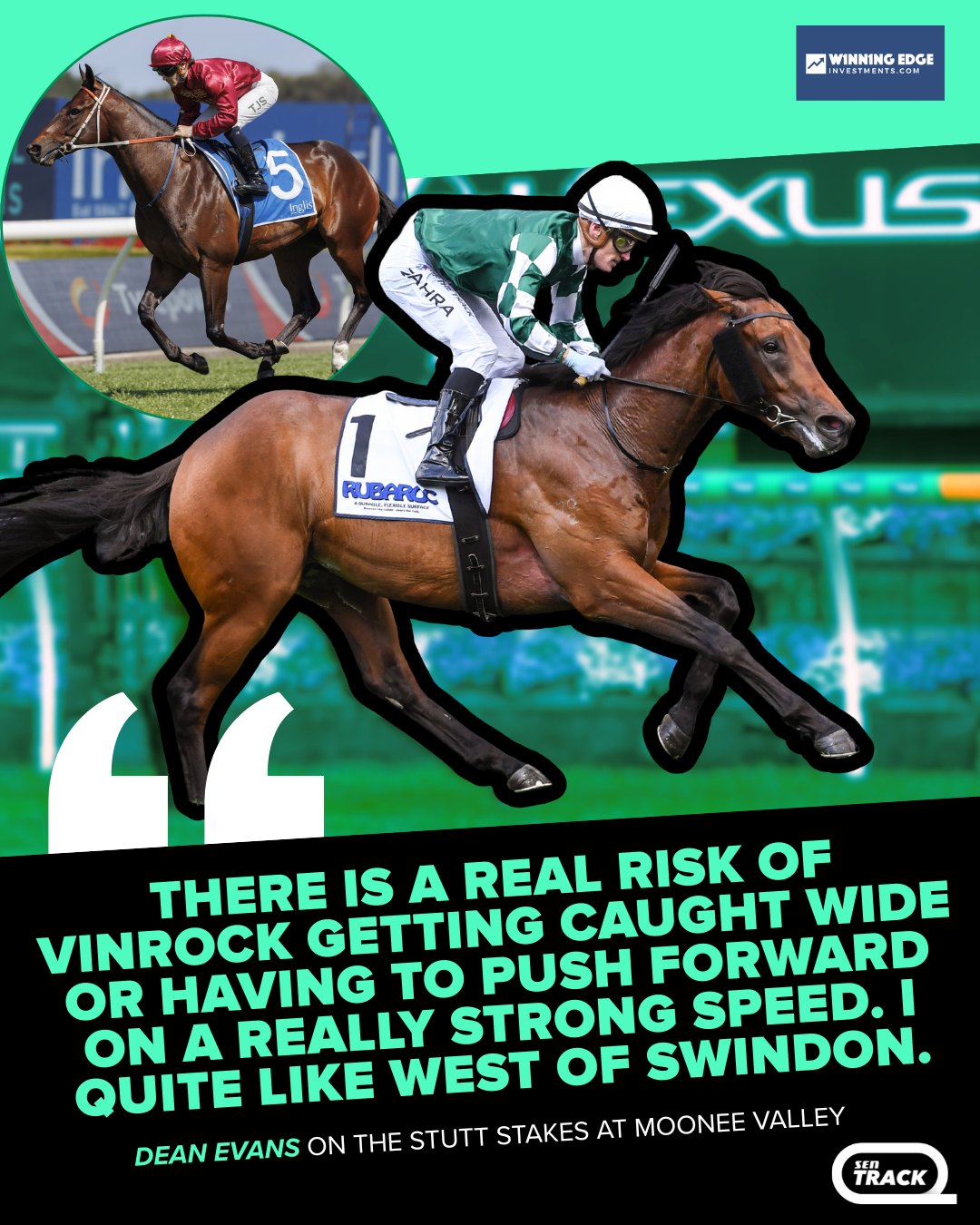 SENTrack - The Trail Spy Dean Evans is tipping West Of... | Facebook