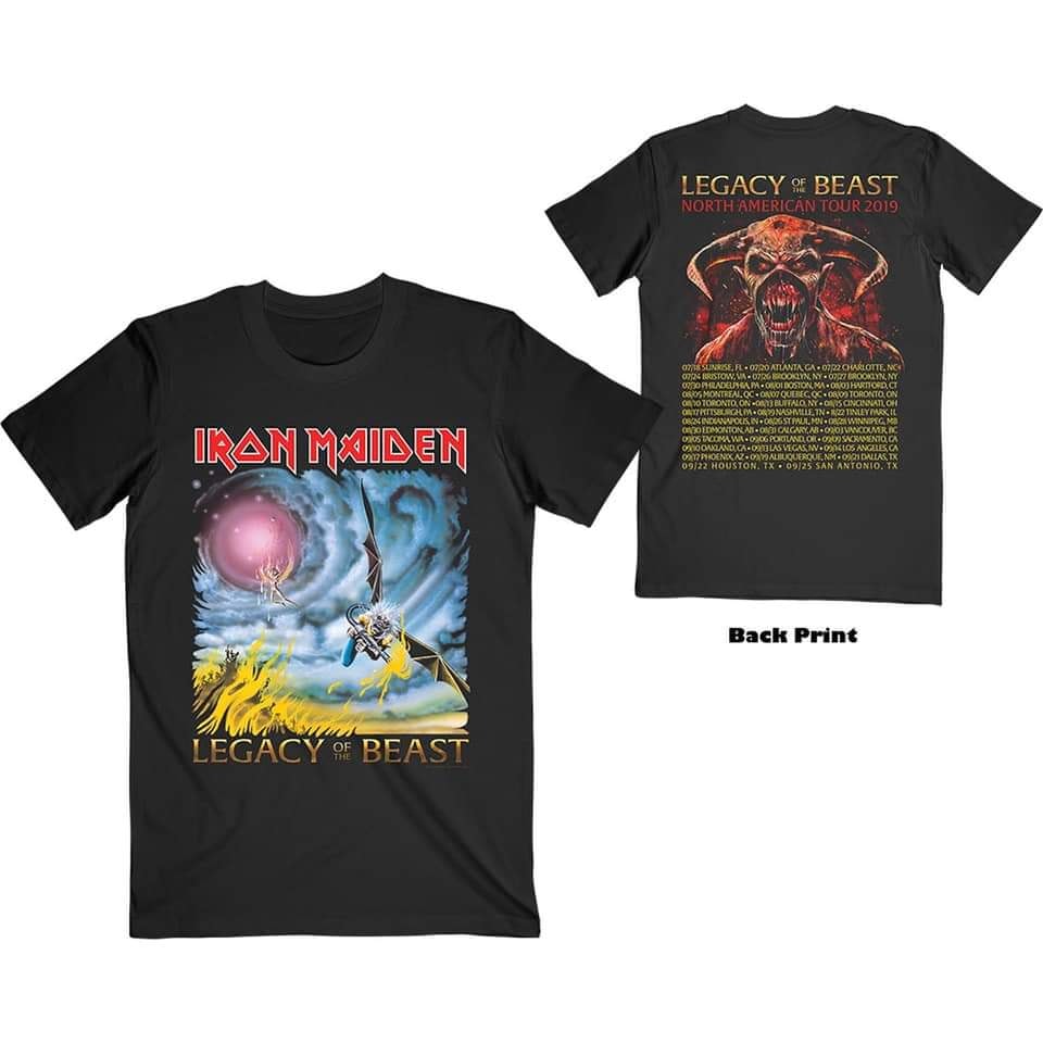 เปิด Pre Order 📌 Iron Maiden Legacy Of The Beast North American Tour ปี