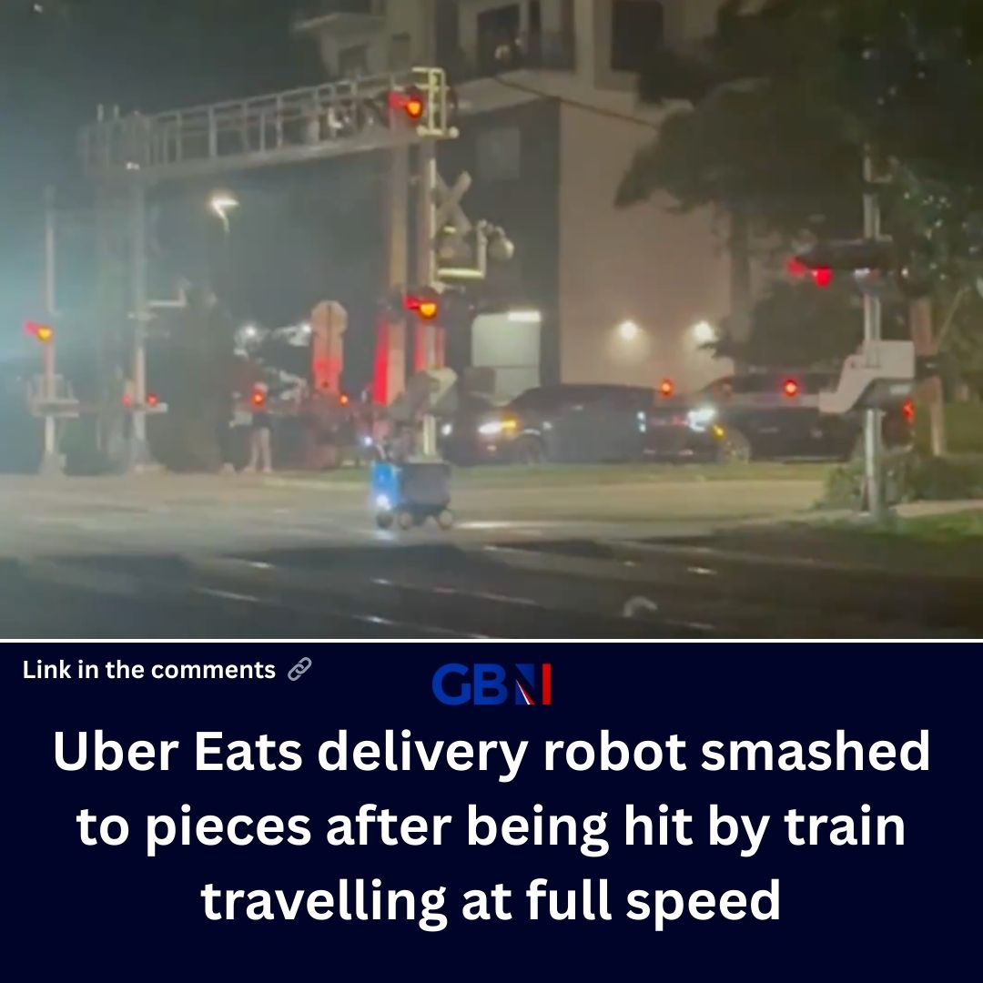 GB News - The robot has little chance of surviving impact! | Facebook