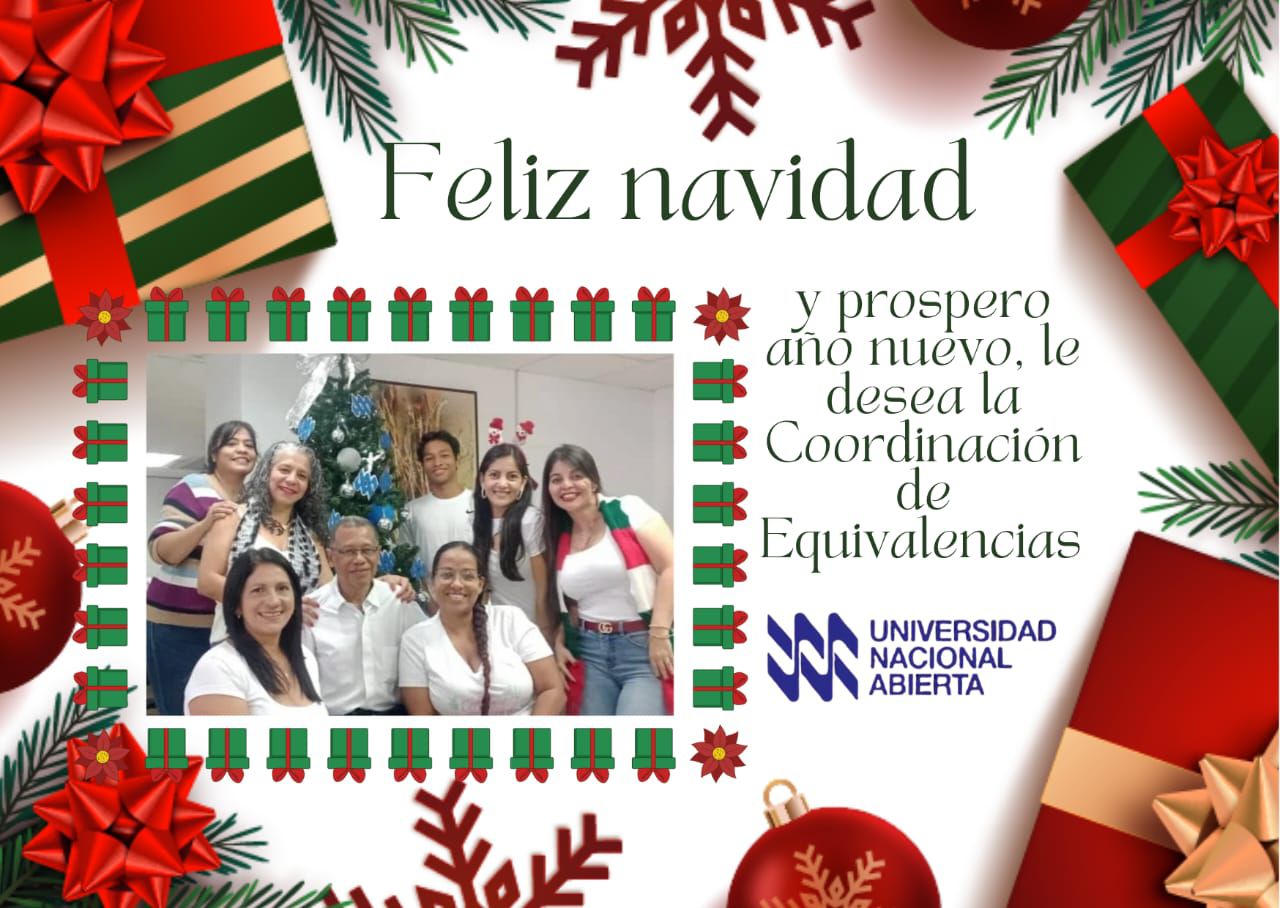 Coordinación - Feliz Navidad y Prospero año nuevo 2026 son los mas ...