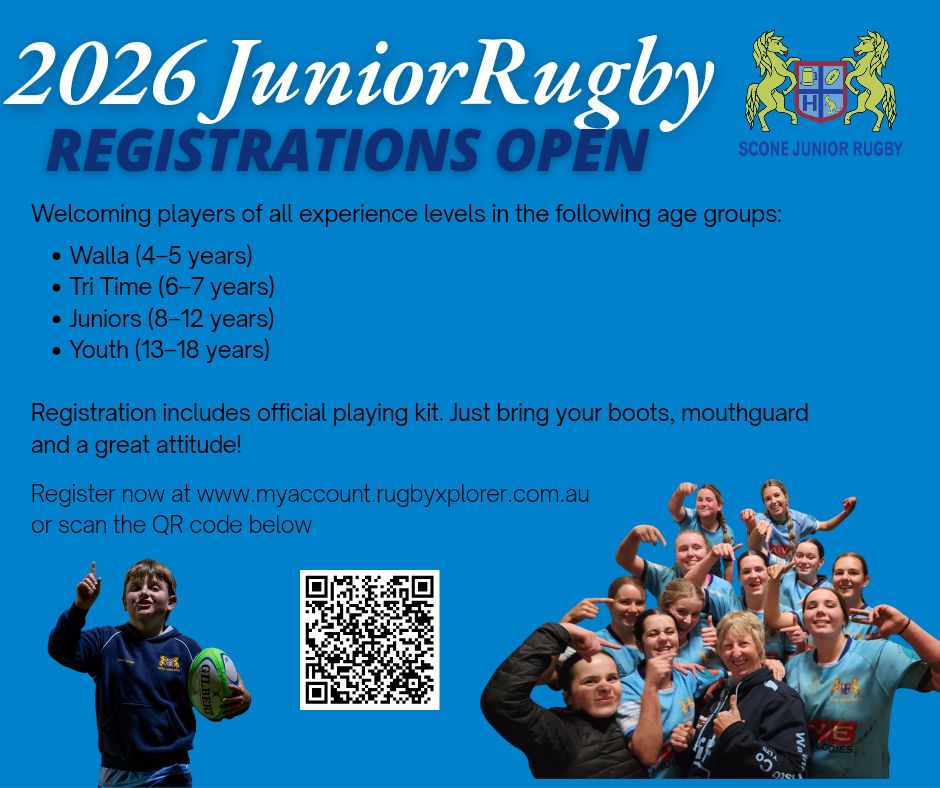 Scone Junior Rugby Union Club | Scone NSW
