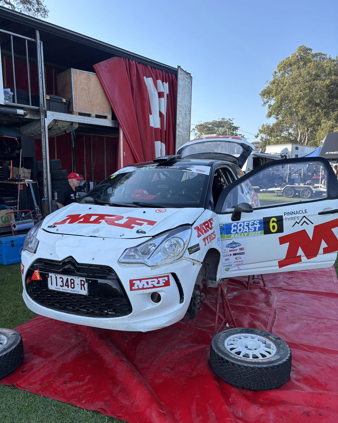 Rally - 💪 Tony Sullens has had dramas upon dramas getting to this ...