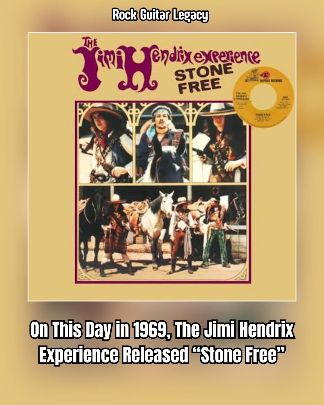 On This Day in 1969, The Jimi Hendrix Experience Released “Stone
