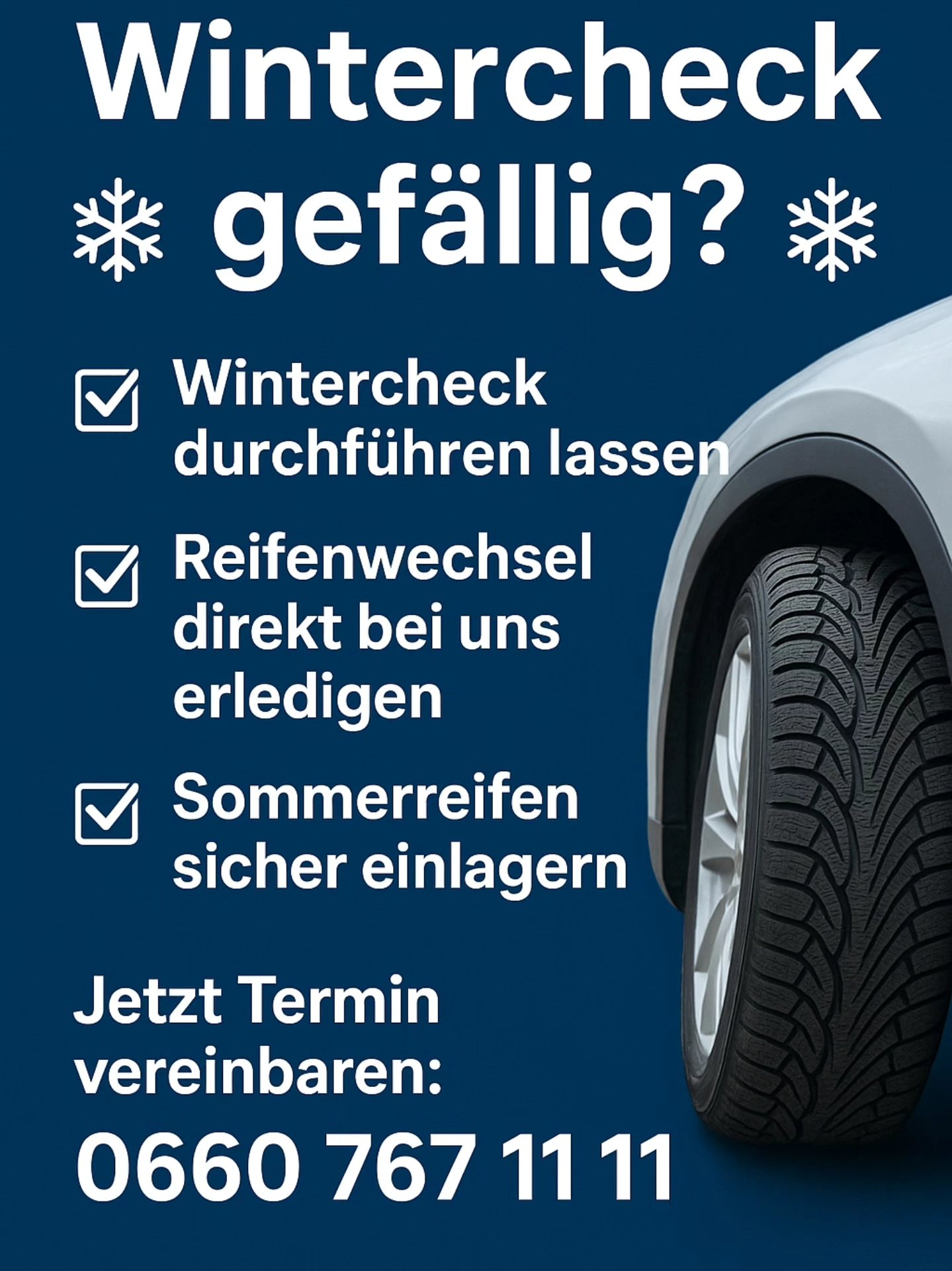 Kosten Wintercheck Auto