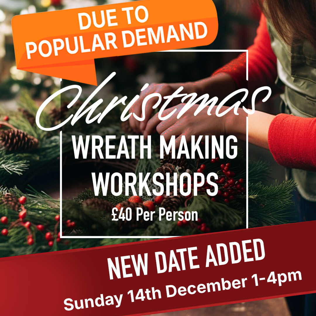 🎀 Festive Wreath Making Workshop 🎀... - Downham Home & Garden | Facebook