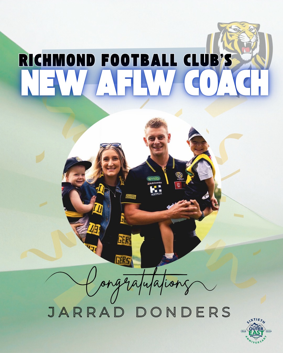 OUTER - JARRAD DONDERS APPOINTED AS RICHMOND'S NEW AFLW COACH | 📰 HUGE ...