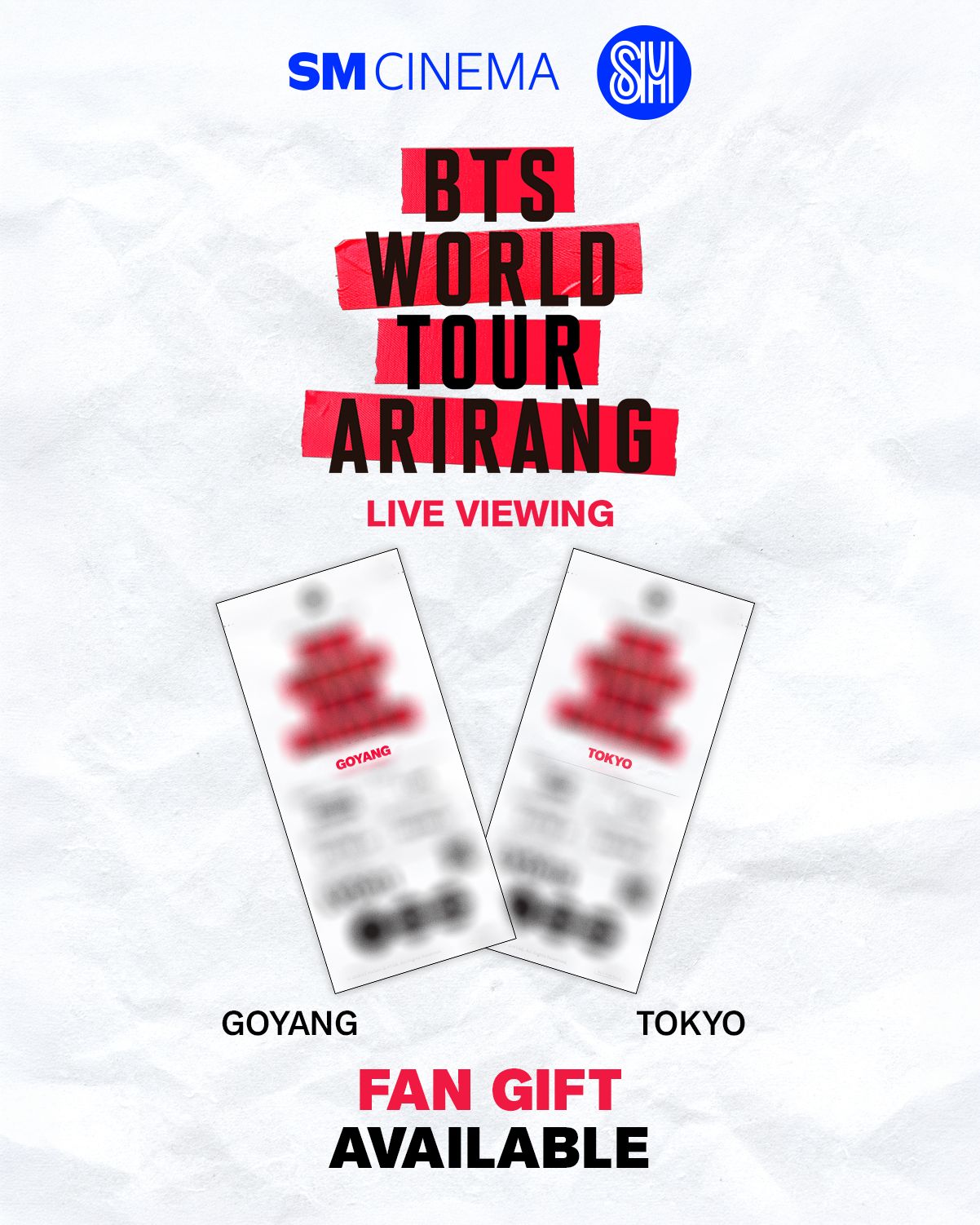 BTS World Tour 'Arirang' exclusive gifts for North America leg 2