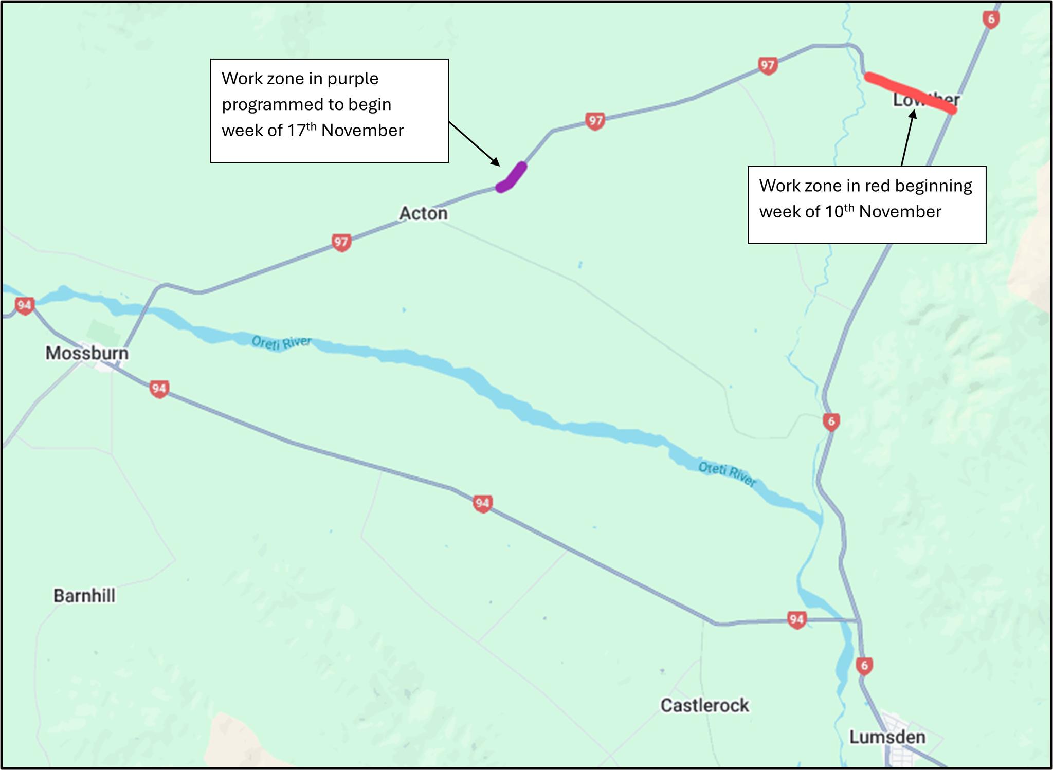 Highways - 🚧 SH97 Mossburn-Five Rivers highway - Road reconstruction 🚧 ...