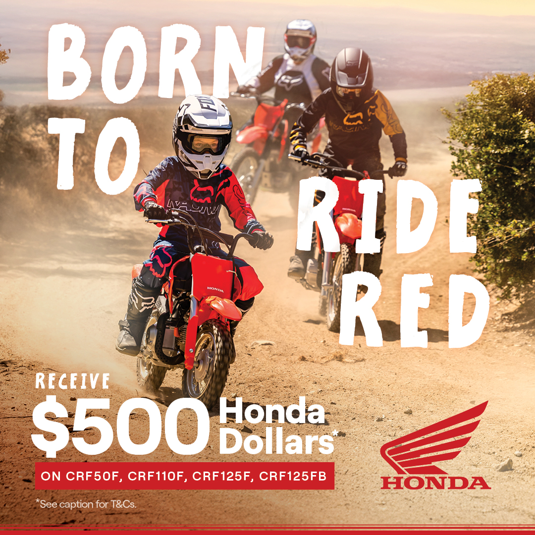 Harbour - Kickstart their off-road journey this Christmas with a Honda ...