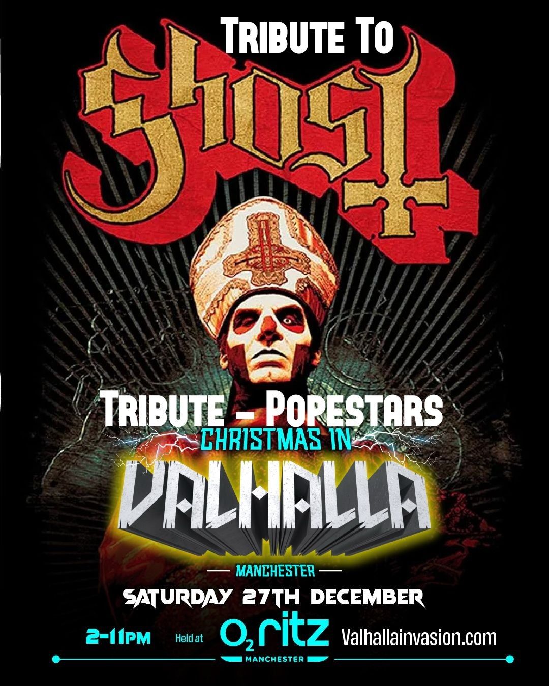 Festwich - Christmas in Valhalla Manchester 02 Ritz This December, swap ...