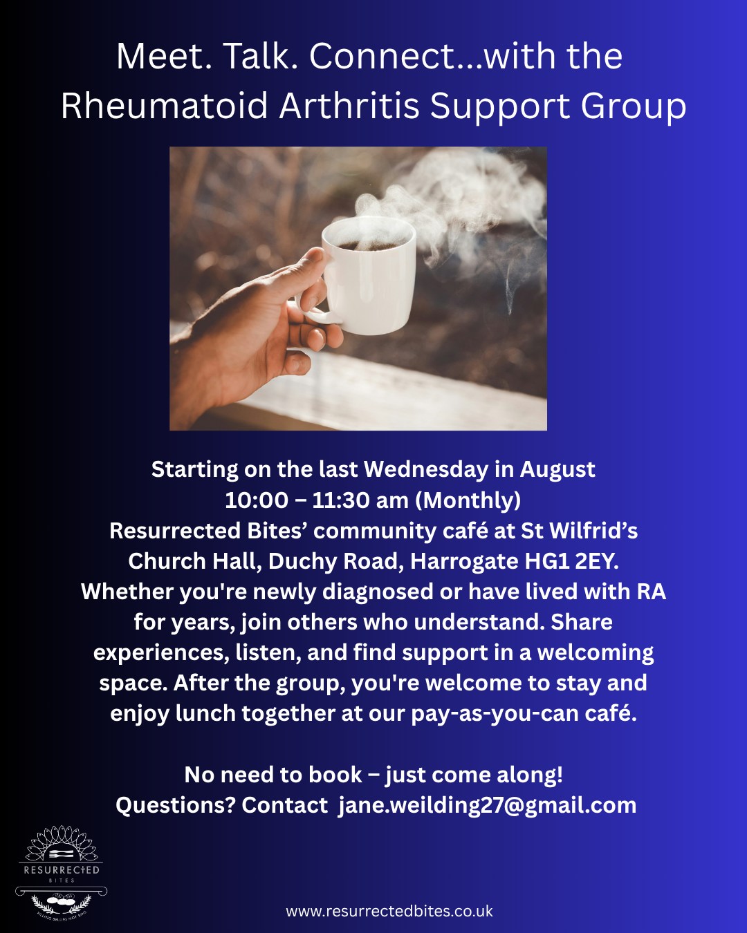 New Rheumatoid Arthritis Support Group... - Resurrected Bites | Facebook
