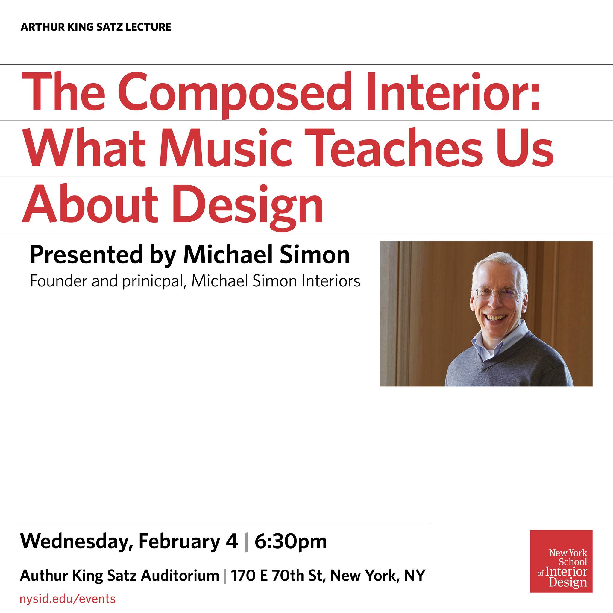 New - You don't want to miss the 2026 Arthur King Satz Lecture ...