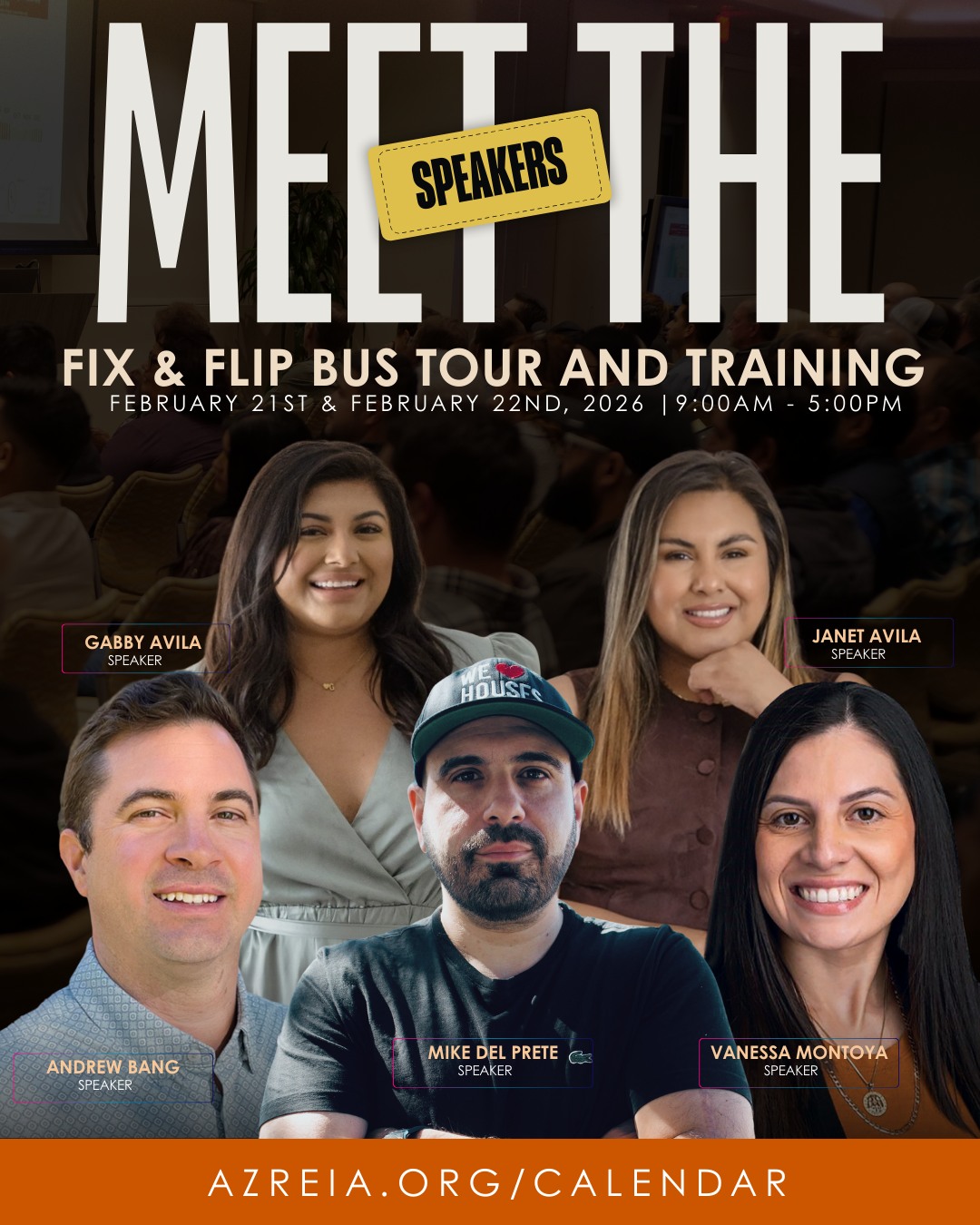 AZREIA - 🎤 Meet the Experts Behind Our Fix & Flip Bus Tour... | Facebook