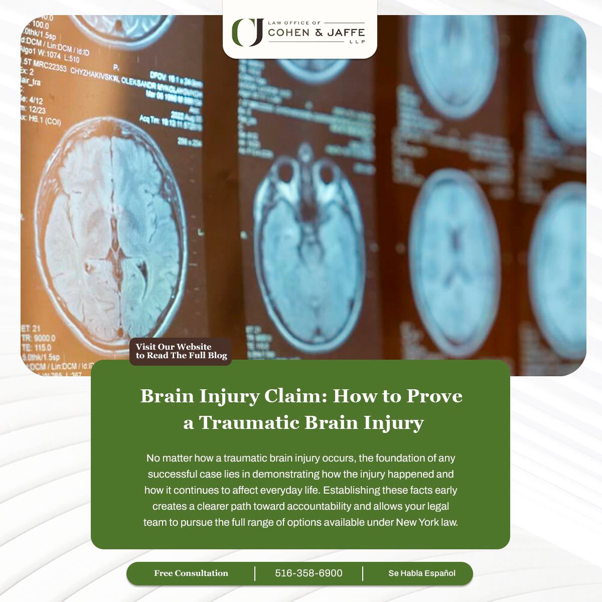 Law - Proving how a traumatic brain injury happened and how it affects ...