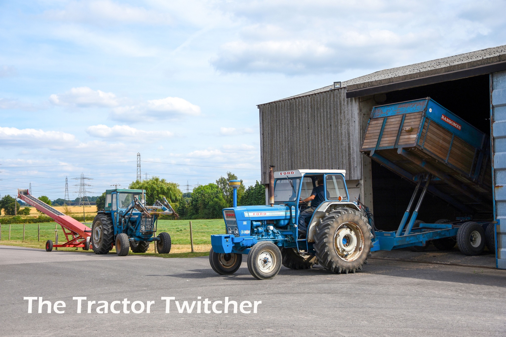 The Tractor - The late Paul Wright's wonderful Ford 5000 and 7000 ...