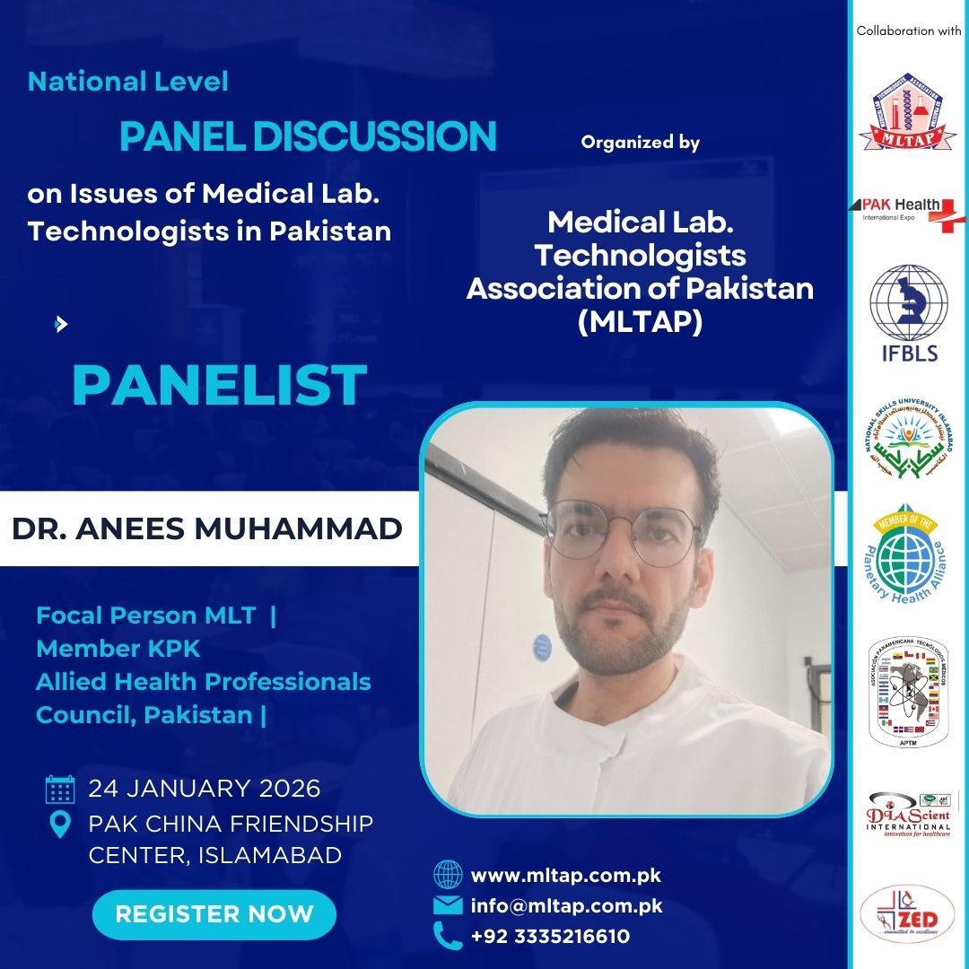 Medical Lab. Technologists Association of Pakistan - MLTAP