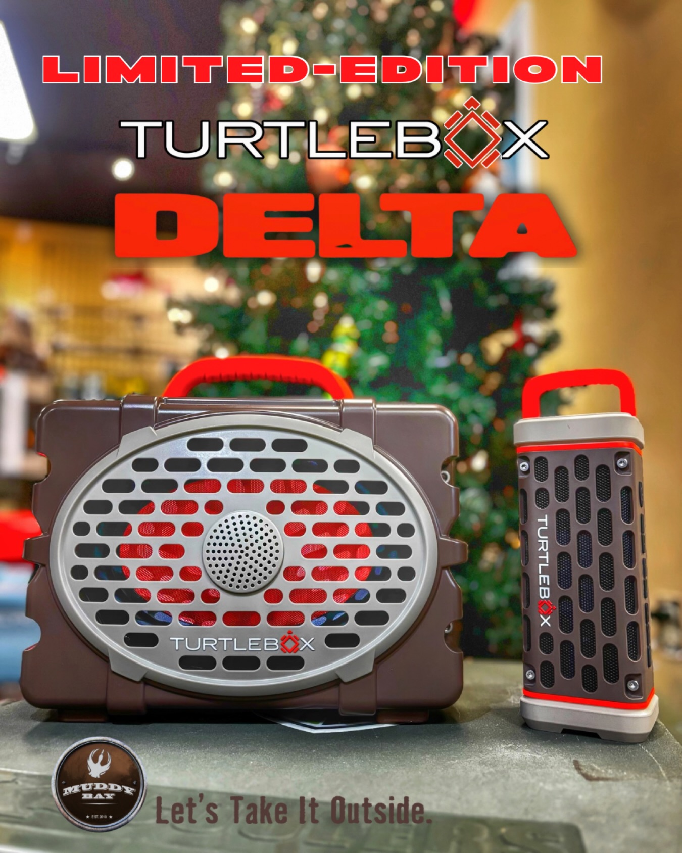 Muddy - The Limited-Edition DELTA TurtleBoxs are in-stock at MUDDY BAY ...