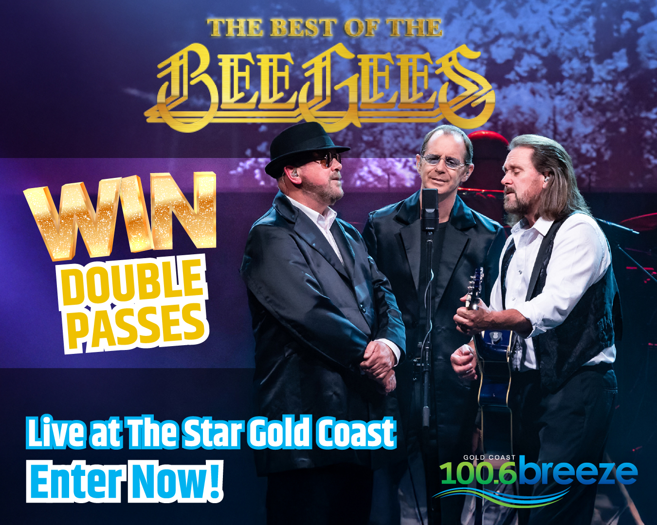 Love the music of the Bee Gees? You are going to love The Best of The Bee Gees LIVE coming to the The Gold Coast Star on Saturday 27 December. Something you'll