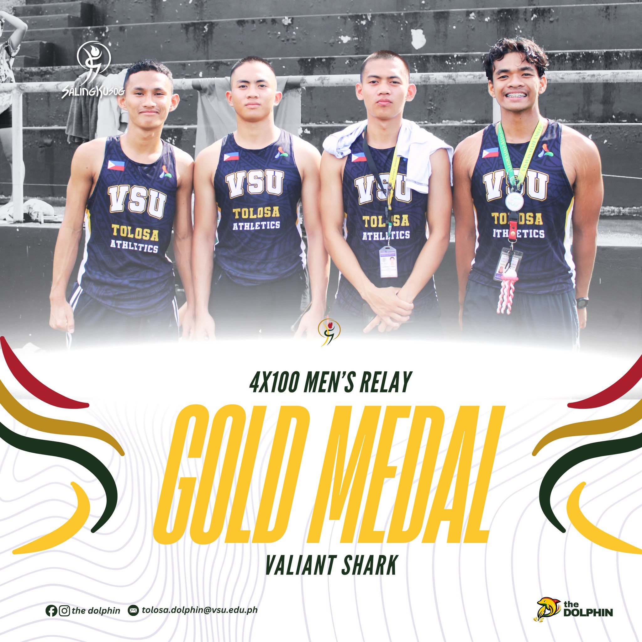 The Dolphin - 𝐔𝐏𝐃𝐀𝐓𝐄 | Sharks reign supreme, conquered men’s 4x100 ...